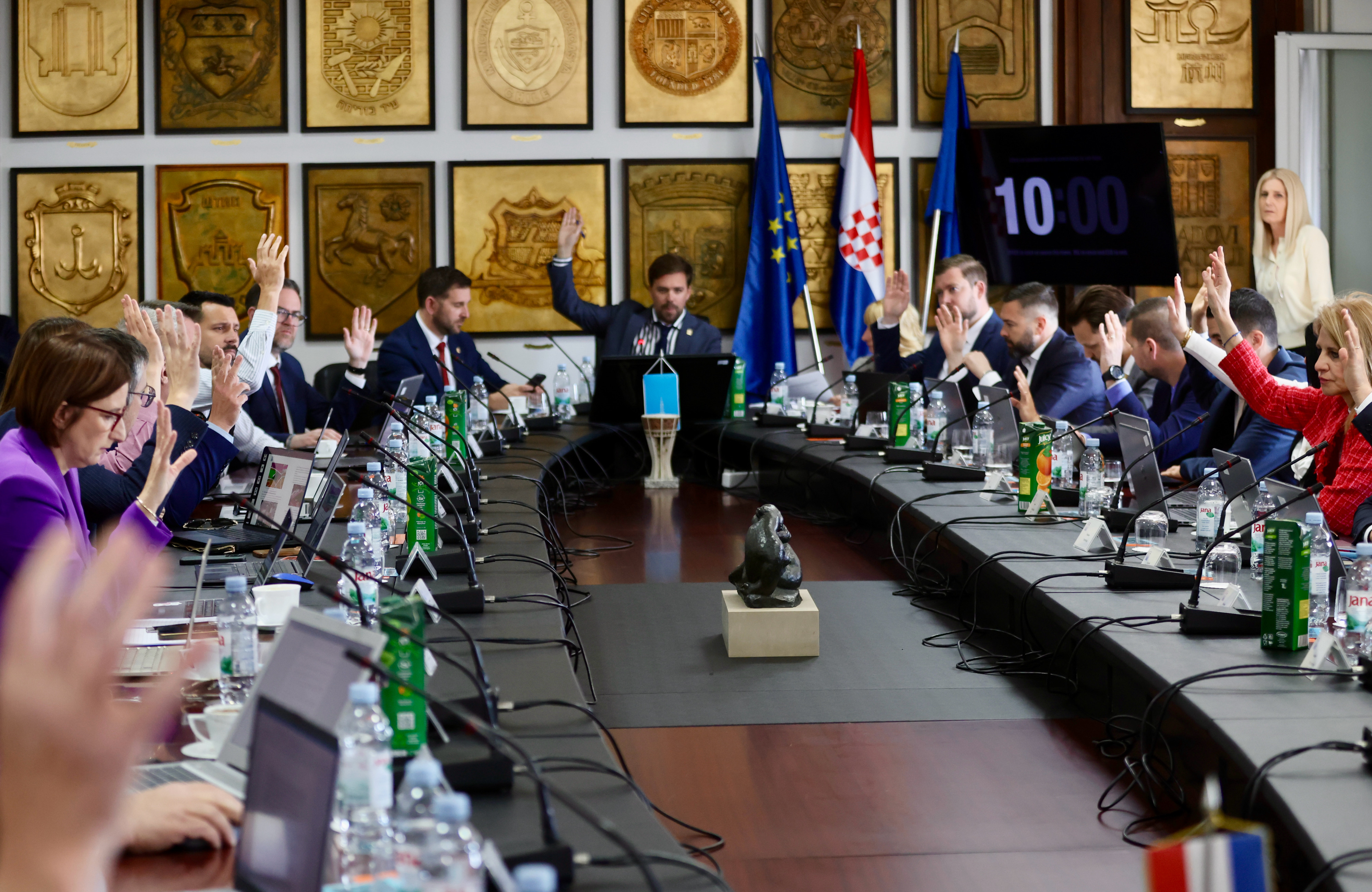 09.04.2026.,Split-Zapocela tematska sjednica Gradskog vijeća o budućnosti stadiona Poljud.  Photo: Ivo Cagalj/PIXSELL