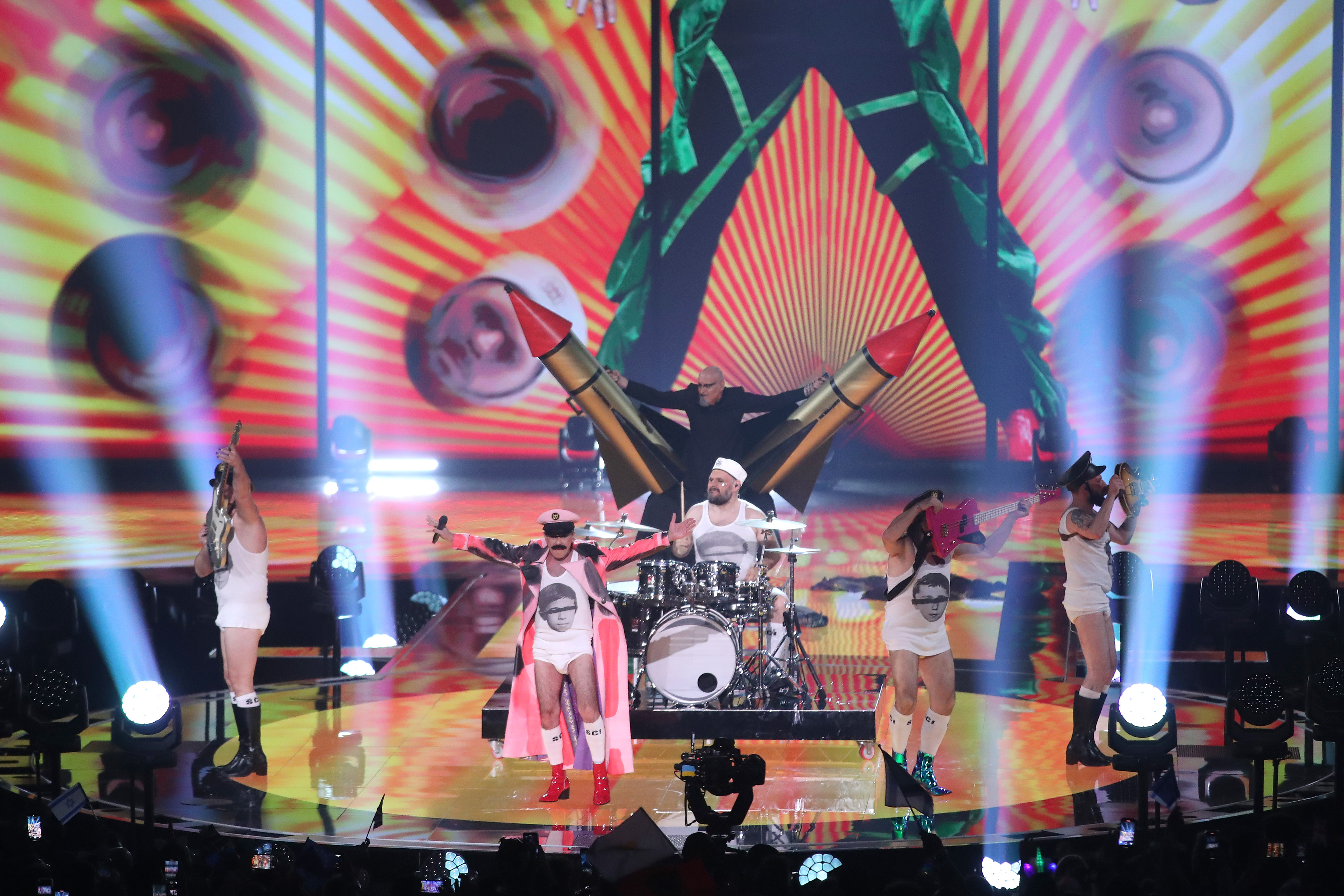 Finale 67. Eurosonga. Let 3 nastupio u finalu Eurosonga s pjesmom Mama SC. Photo: Sanjin Strukic/PIXSELL