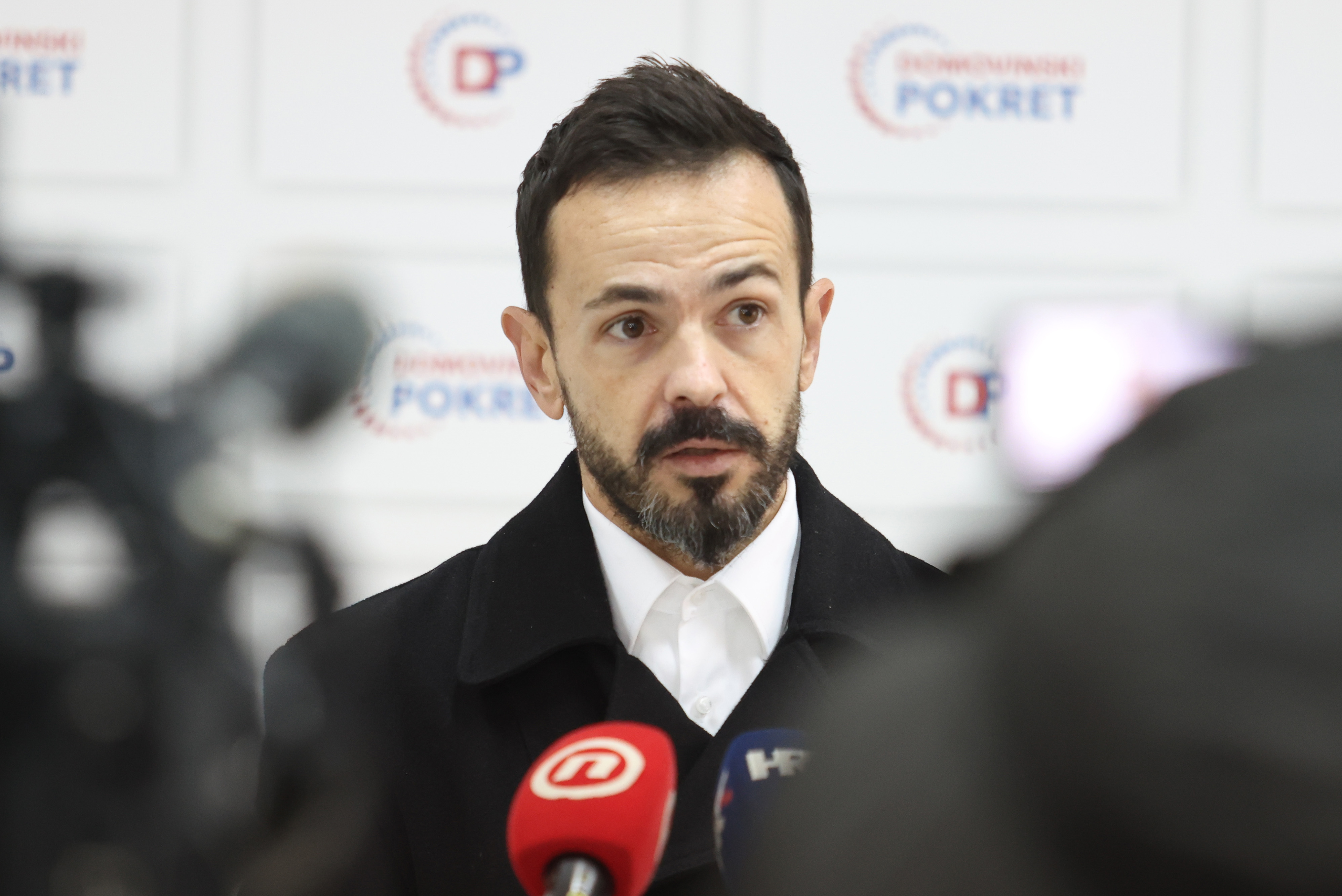 08.12.2025., Vukovar - Predsjednik Domovinskog pokreta Vukovar Dario Tišov. Photo: David Jerkovic/PIXSELL