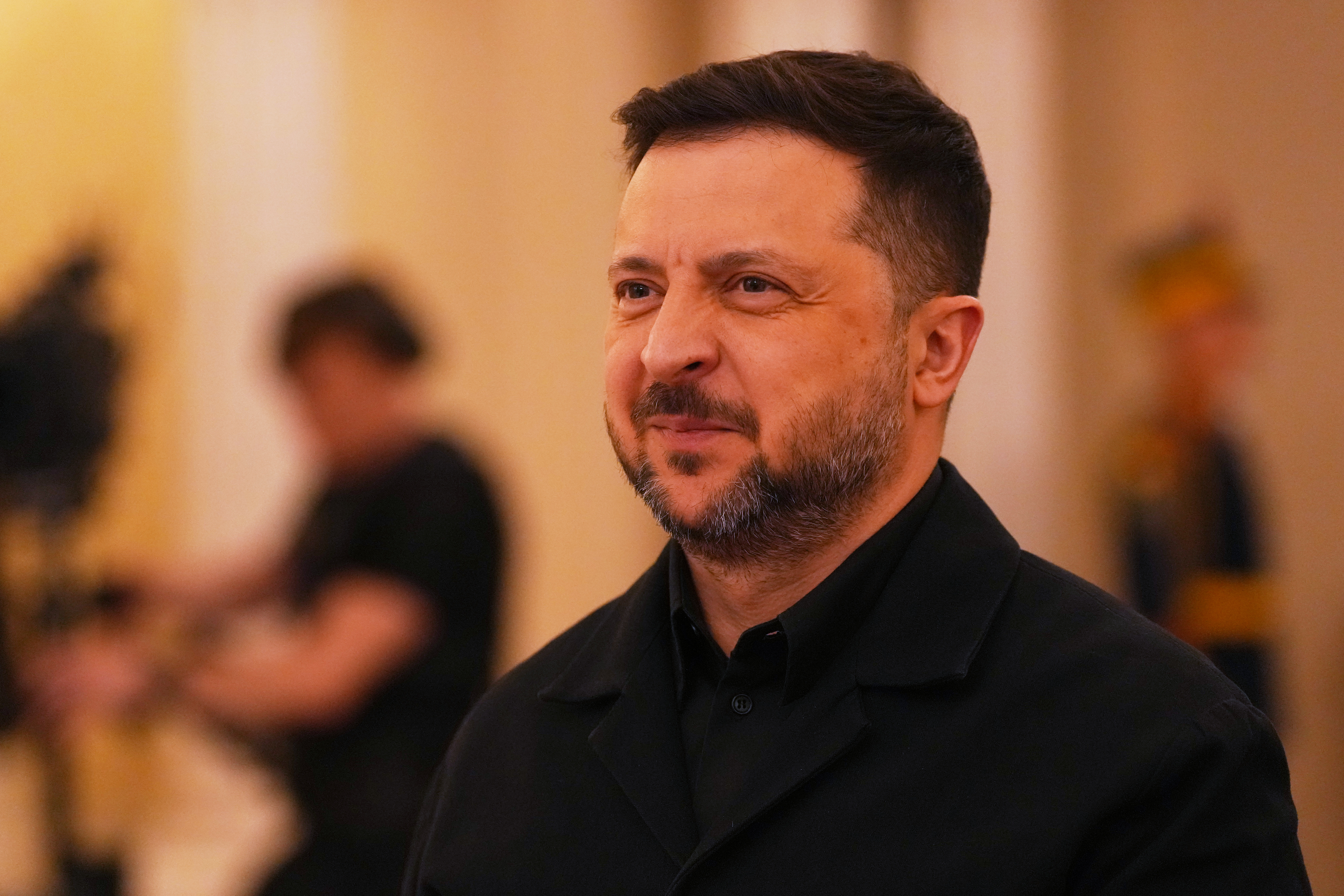 Ukraine's President Volodymyr Zelenskyy. (AP Photo/Vadim Ghirda)