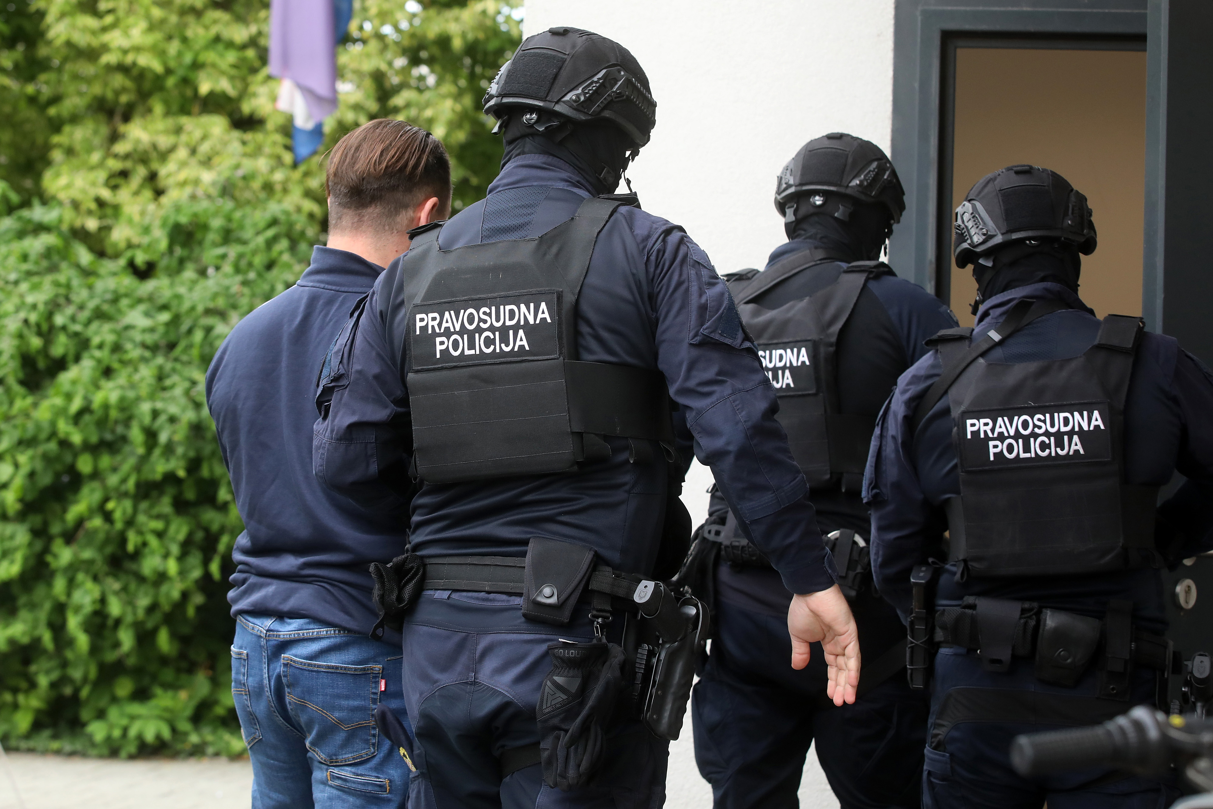 Nastavak sudjenja Srdjanu Mladjanu, zatvorenog za javnost. Photo: Vjeran Zganec Rogulja/PIXSELL