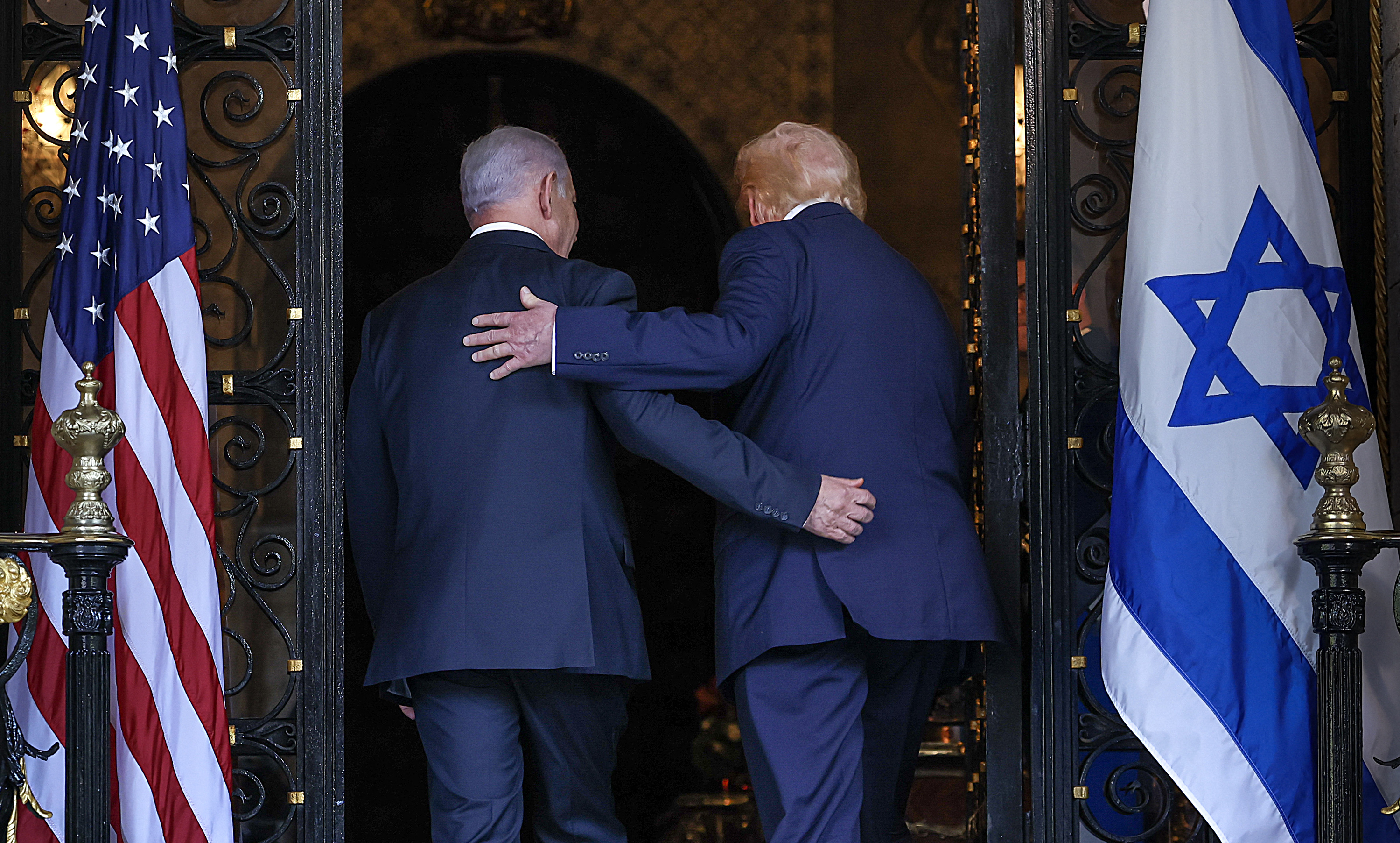 Donald Trump i Benjamin Netanyahu