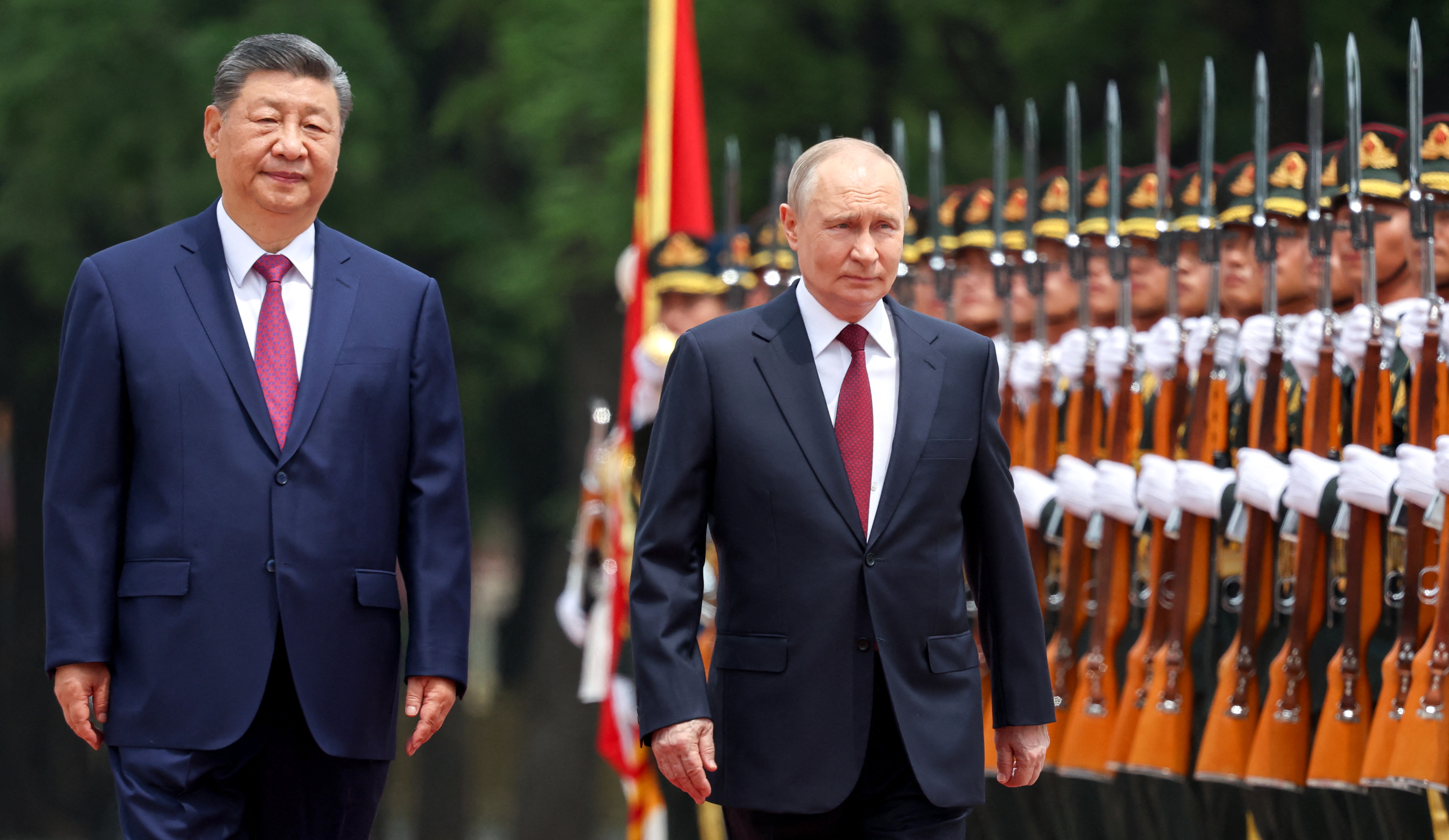 Vladimir Putin i Xi Jinping
