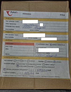 hrvatska pošta