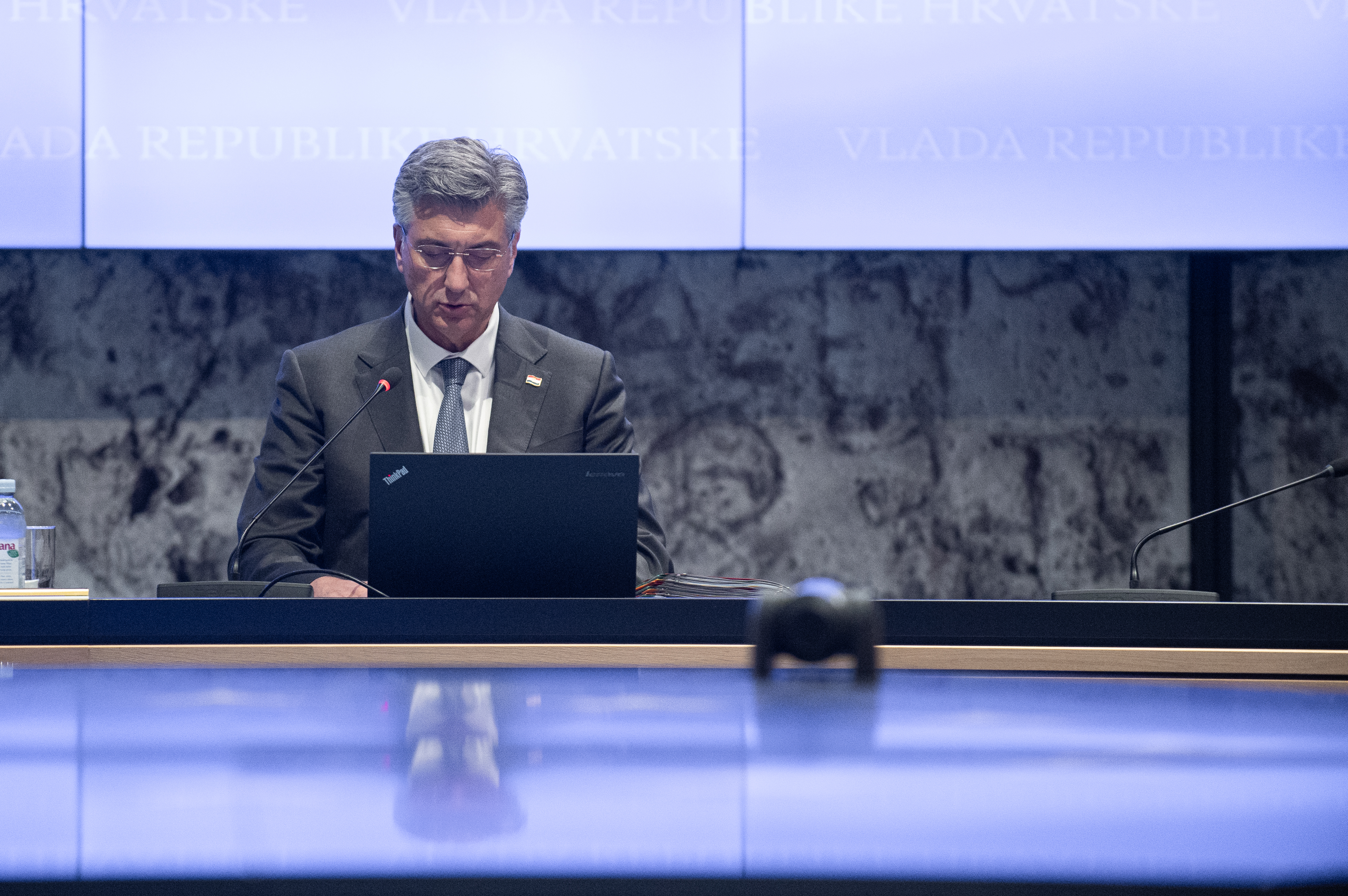 21.05.2026., NSK, Zagreb – 171. sjednica Vlade Republike Hrvatske. Andrej Plenkovic. Photo: Luka Antunac/PIXSELL
