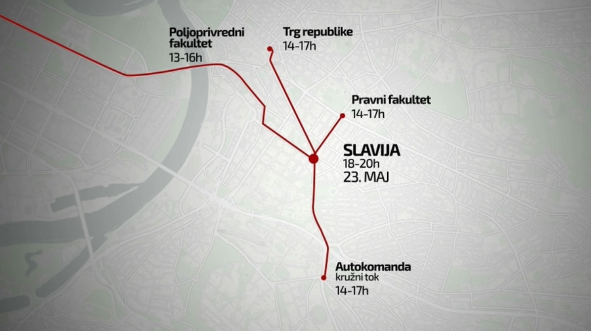 ruta, prosvjed