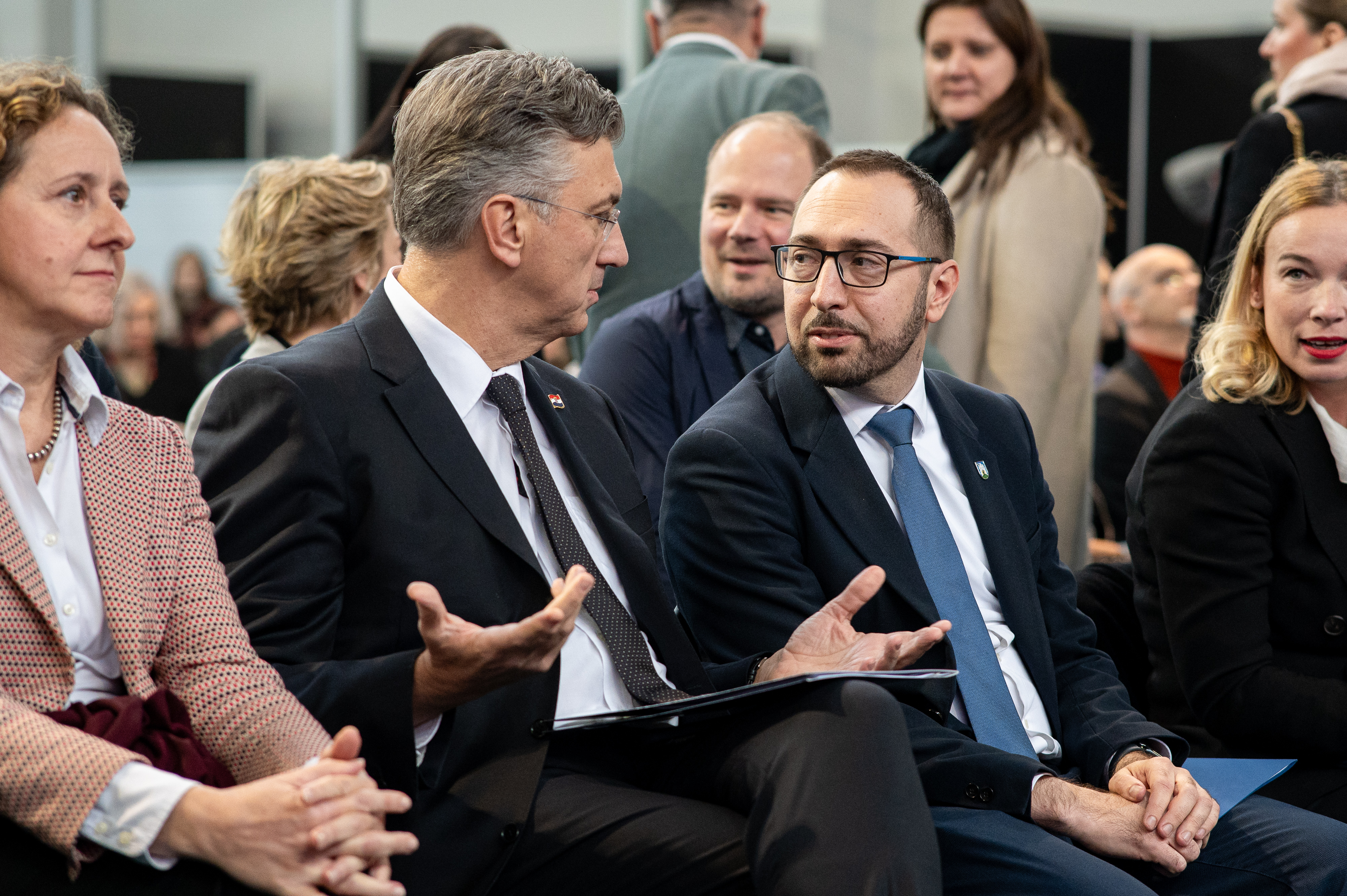 Andrej Plenković, Tomislav Tomašević