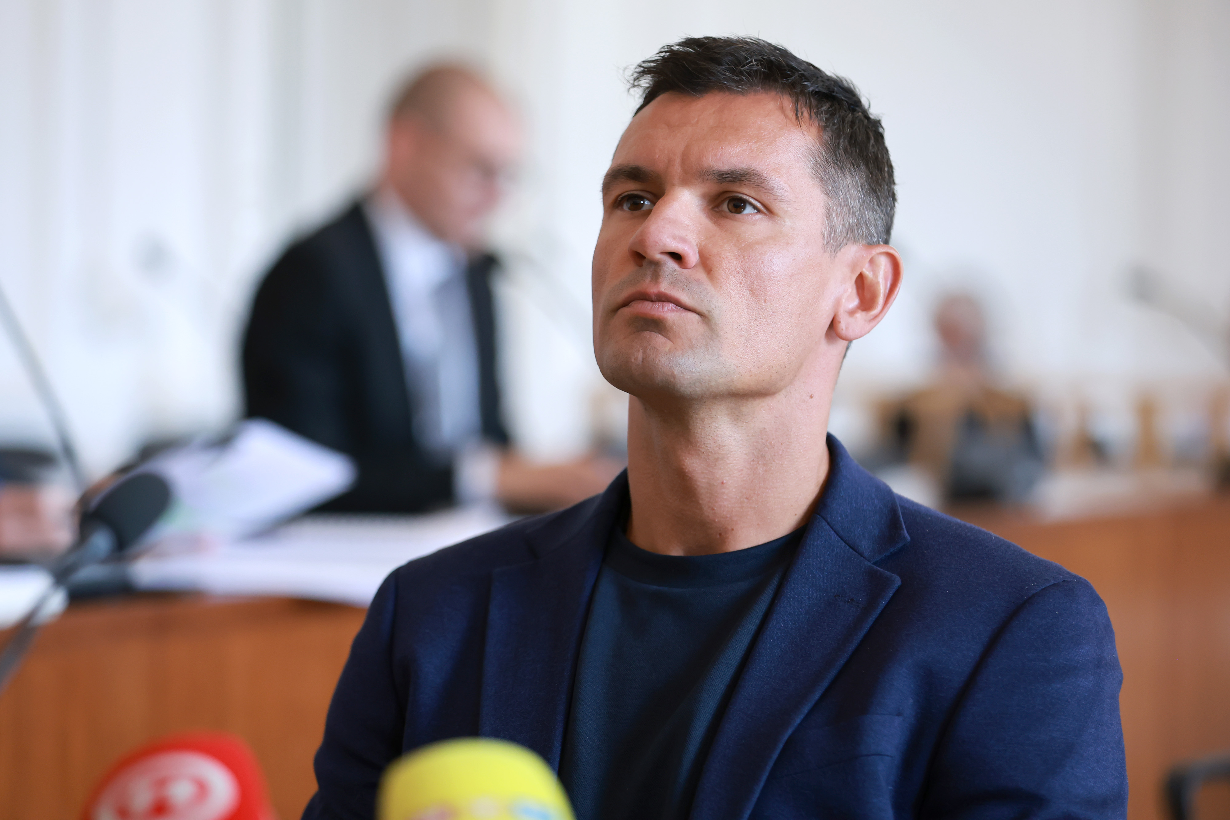 09.06.2025., Osijek - Na Zupanijskom sudu nastavljeno je sudjenje braci Mamic i ostalima za izvlacenje novca iz Dinama. Dejan Lovren Photo: Davor Javorovic/PIXSELL