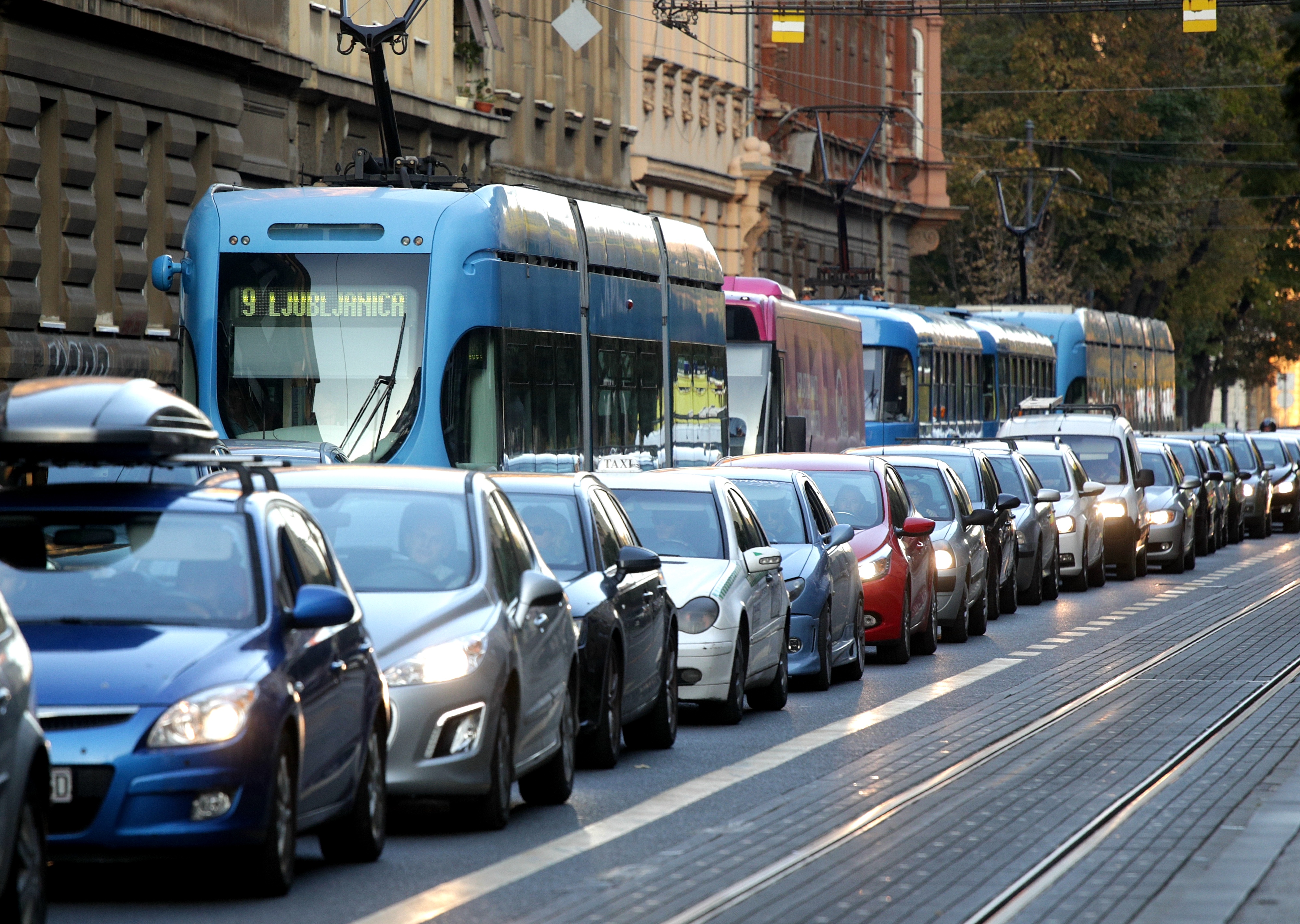 12.10.2017., Zagreb - Zbog nestanka struje u centru grada tramvajski promet bio je obustavljen. Photo: Zarko Basic/PIXSELL