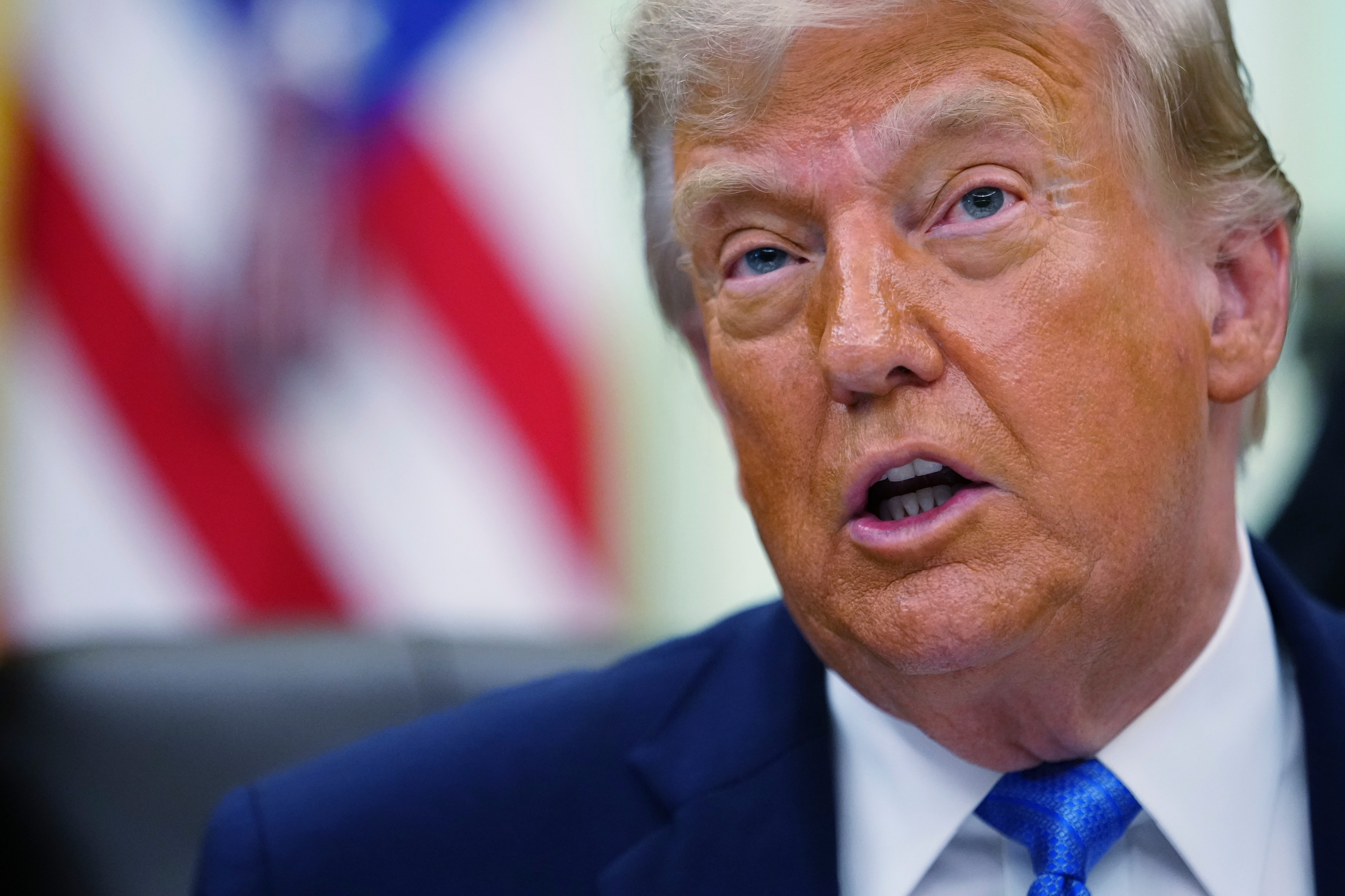 President Donald Trump. (AP Photo/Julia Demaree Nikhinson)