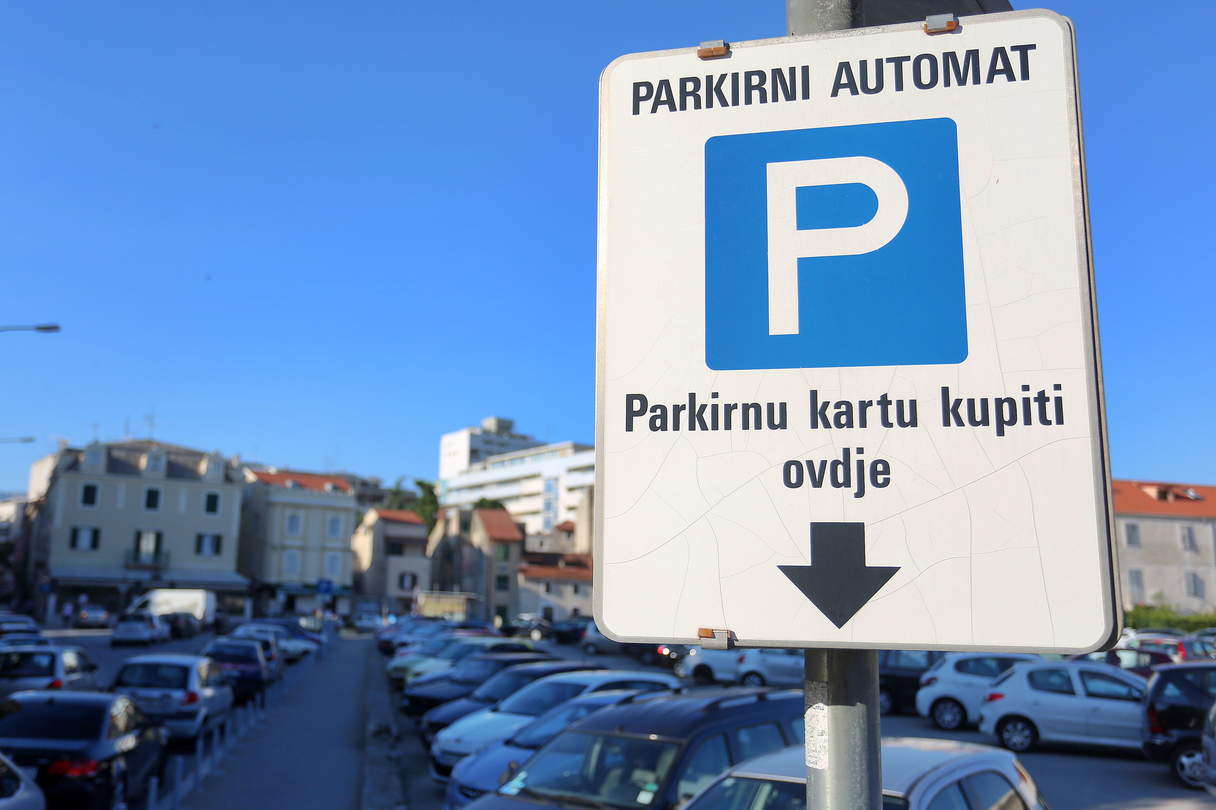 21.07.2016., Split - Prva parkirna zona u Splitu. Borna Filic/PIXSELL