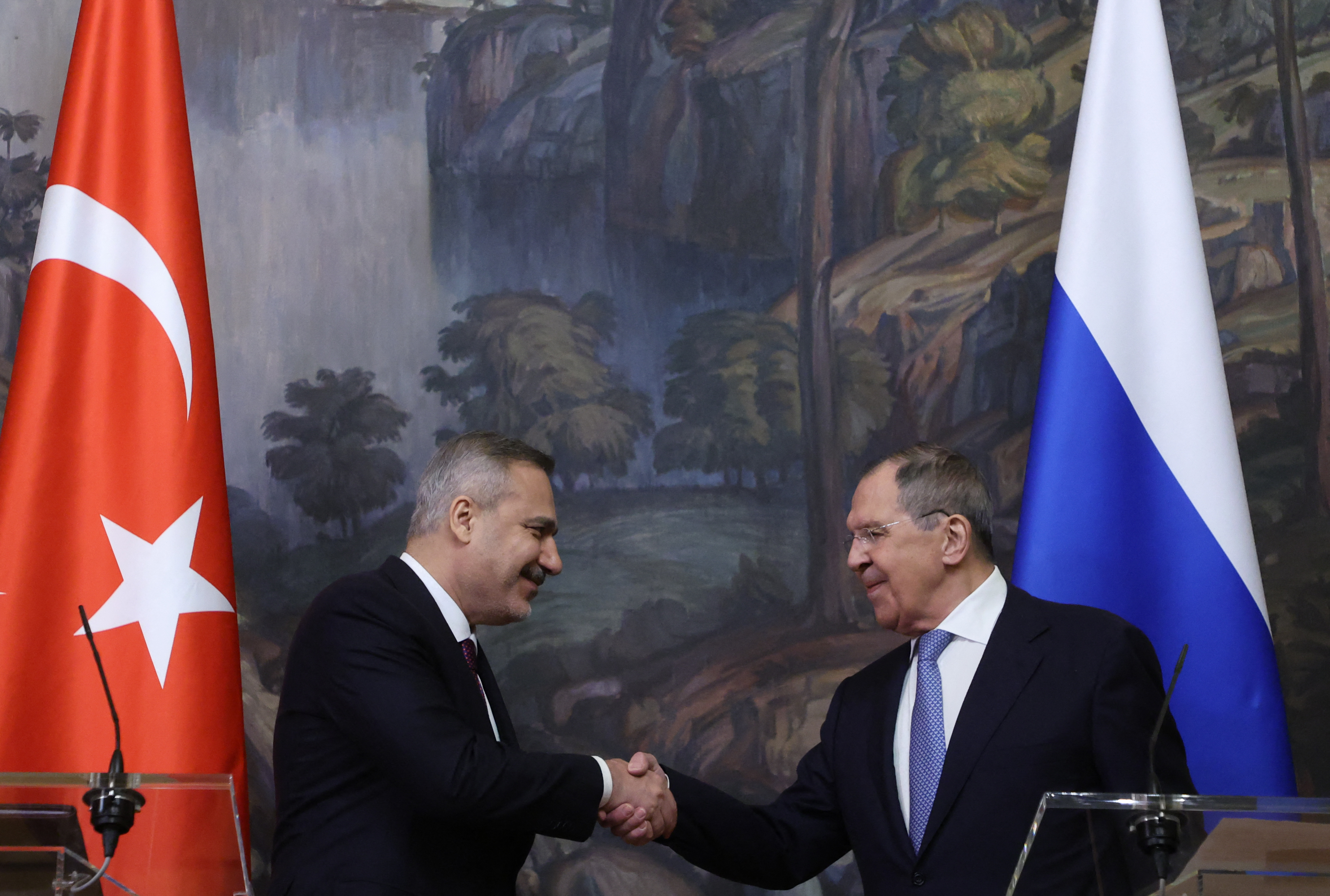 Hakan Fidan, Sergej Lavrov