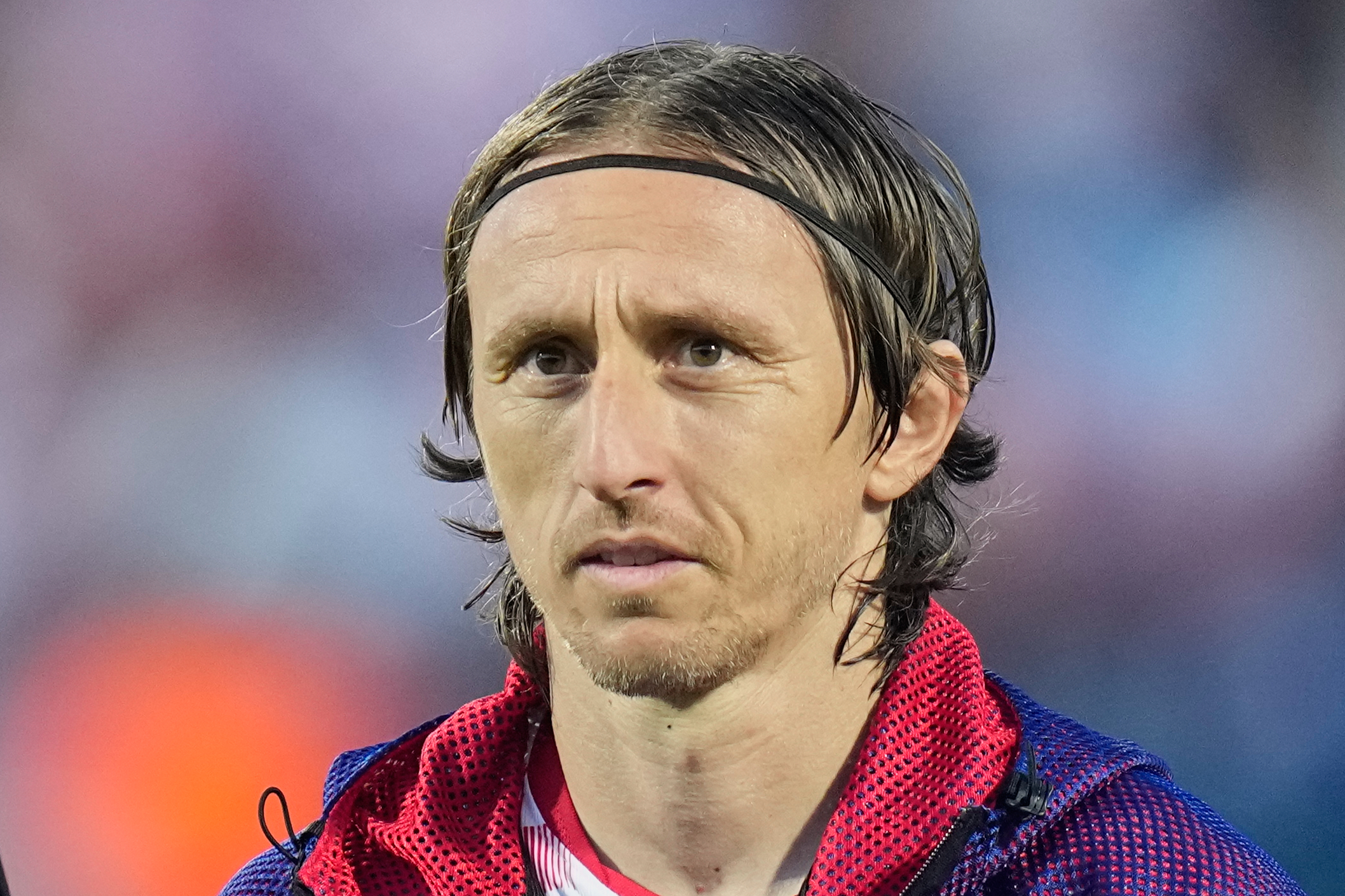 Croatia's Luka Modric, (AP Photo/Darko Bandic)