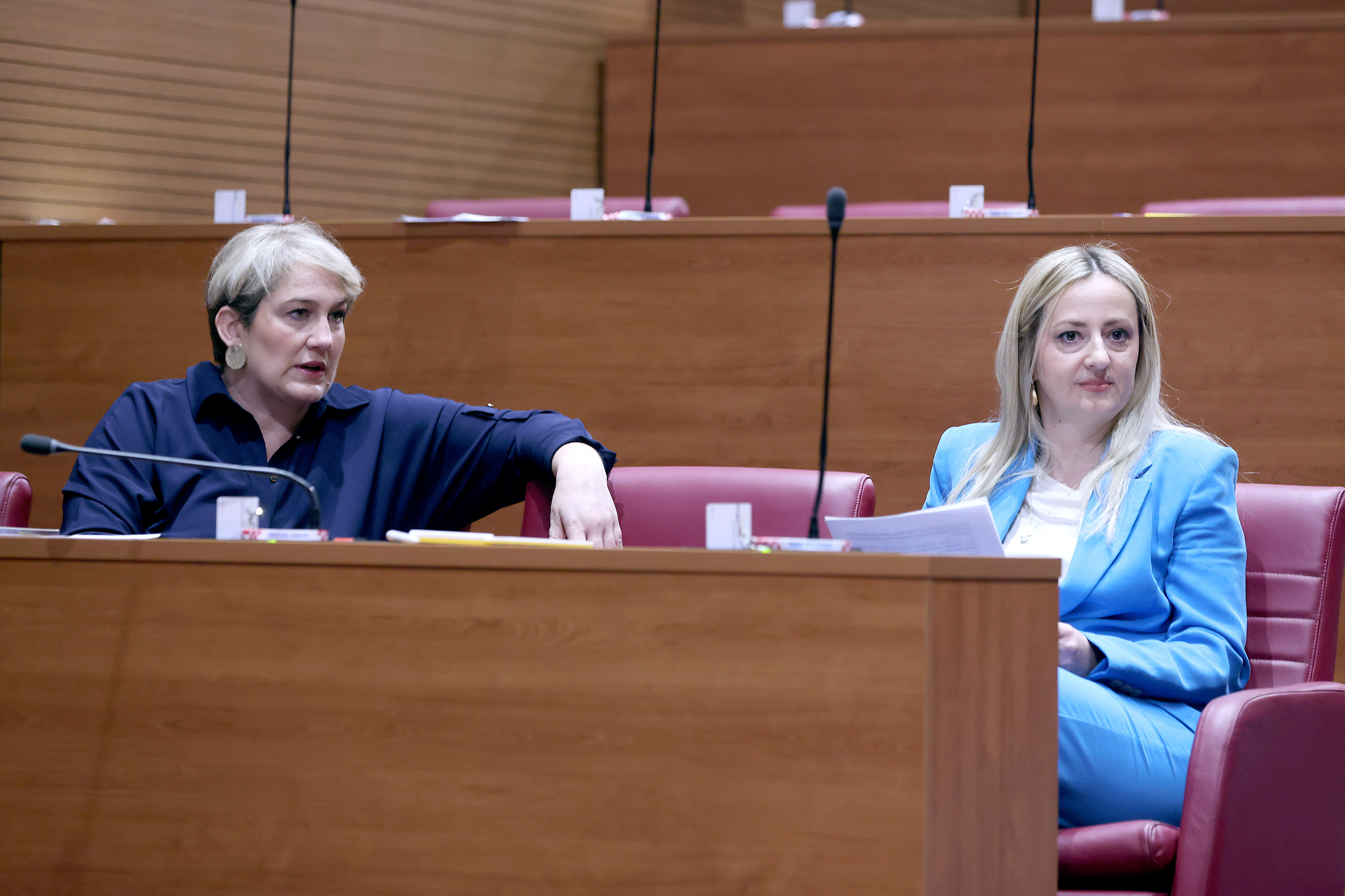 Sabor je 9. sjednicu nastavio izlaganjem zastupnickih stajalista. Photo: Patrik Macek/PIXSELL