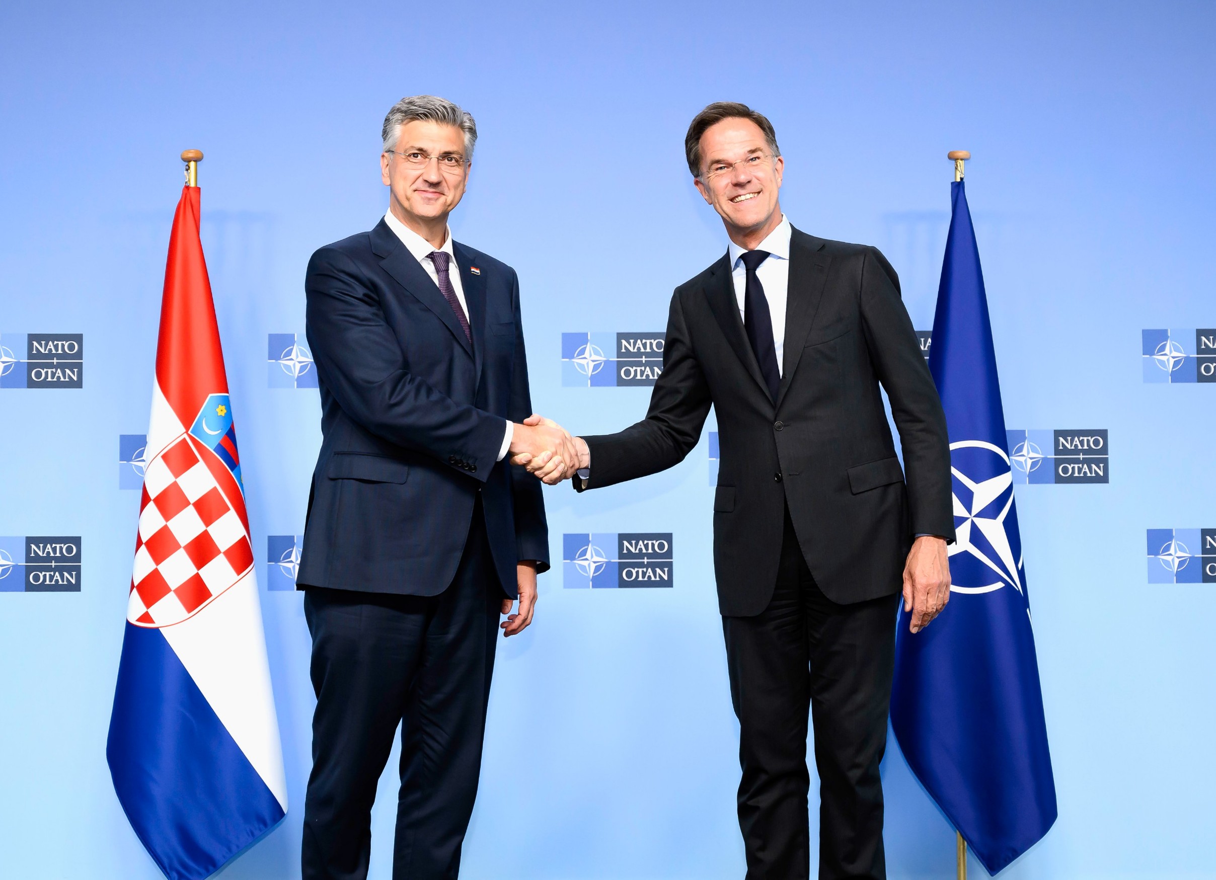 Andrej Plenković, Mark Rutte