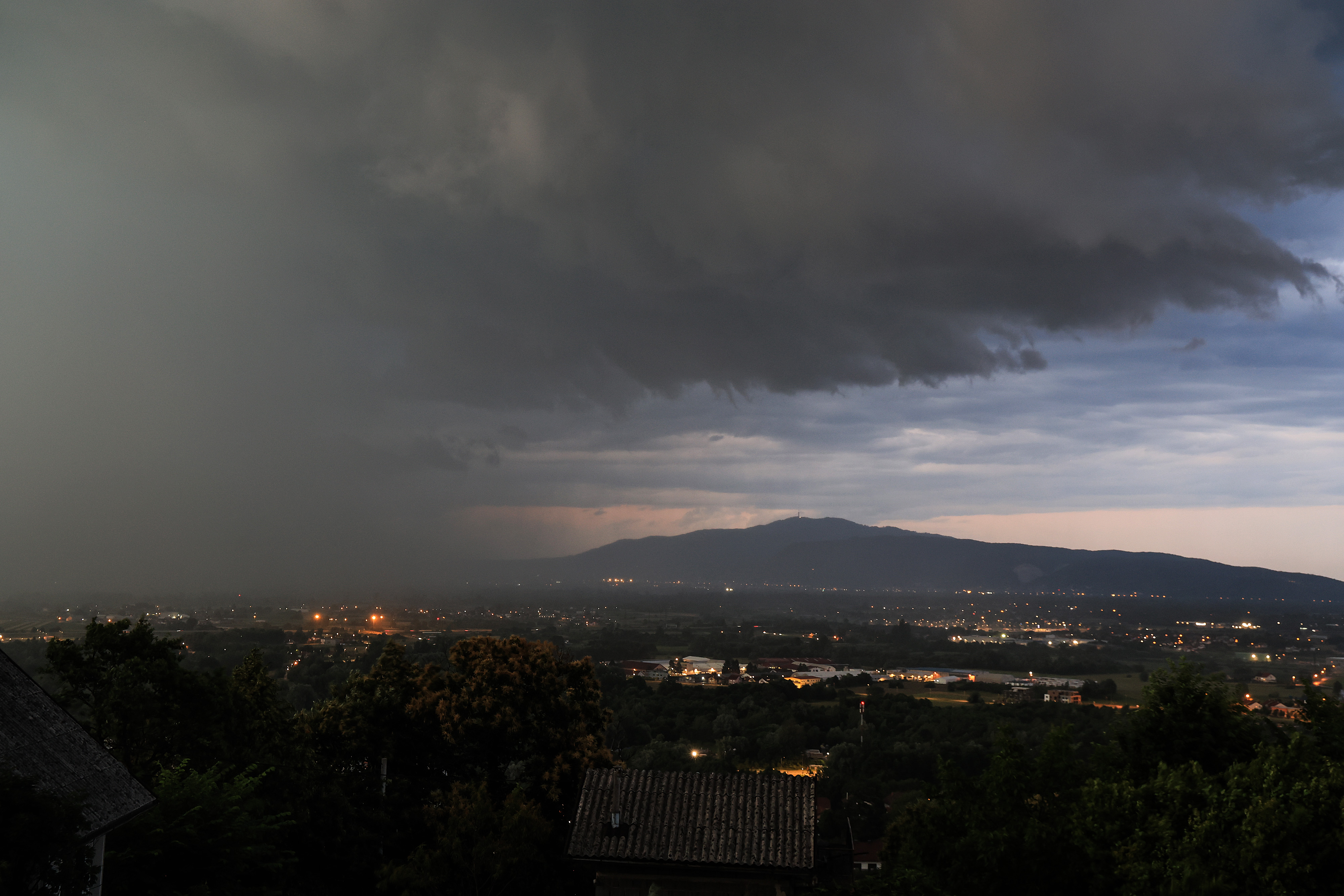 nevrijeme, Zagreb