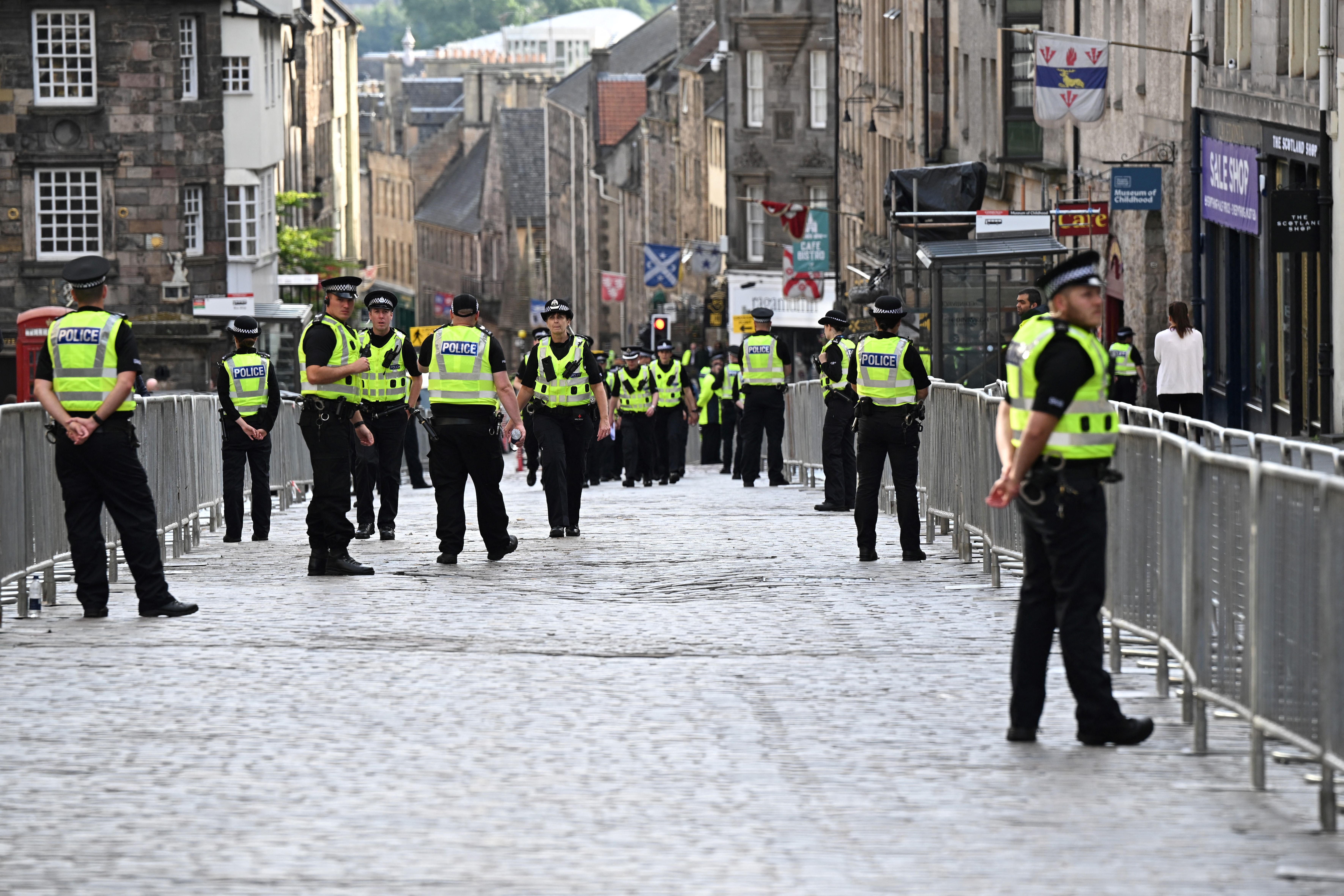 Policija u Edinburghu