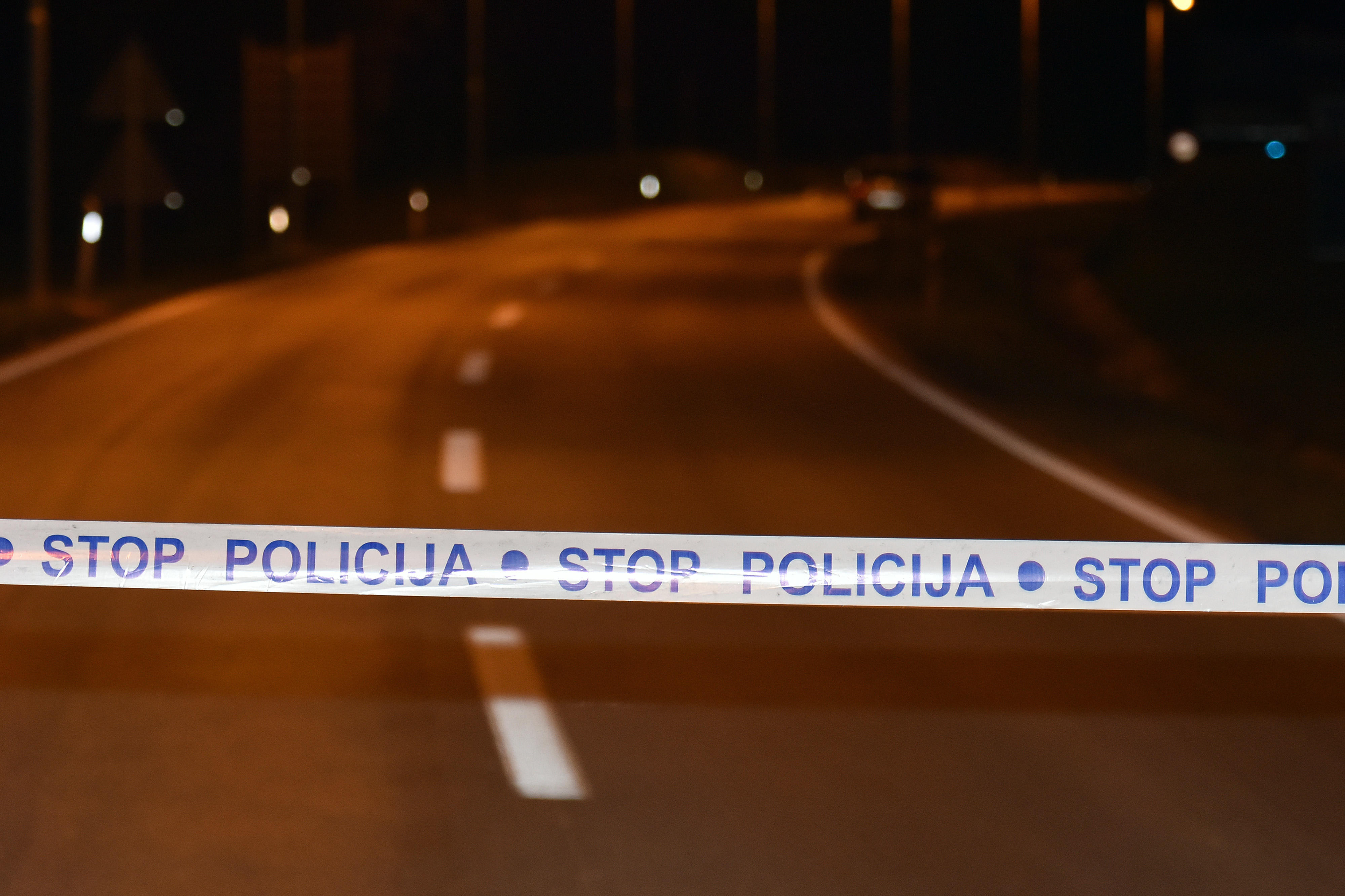 13.02.2018., Porec  Na dijelu drzavne ceste D-75 kod Vranica doslo je do prometne nesrece u kojoj je jedna osoba smrtno stradala. U tijeku je policijski ocevid. rPhoto: Dusko Marusic/PIXSELL