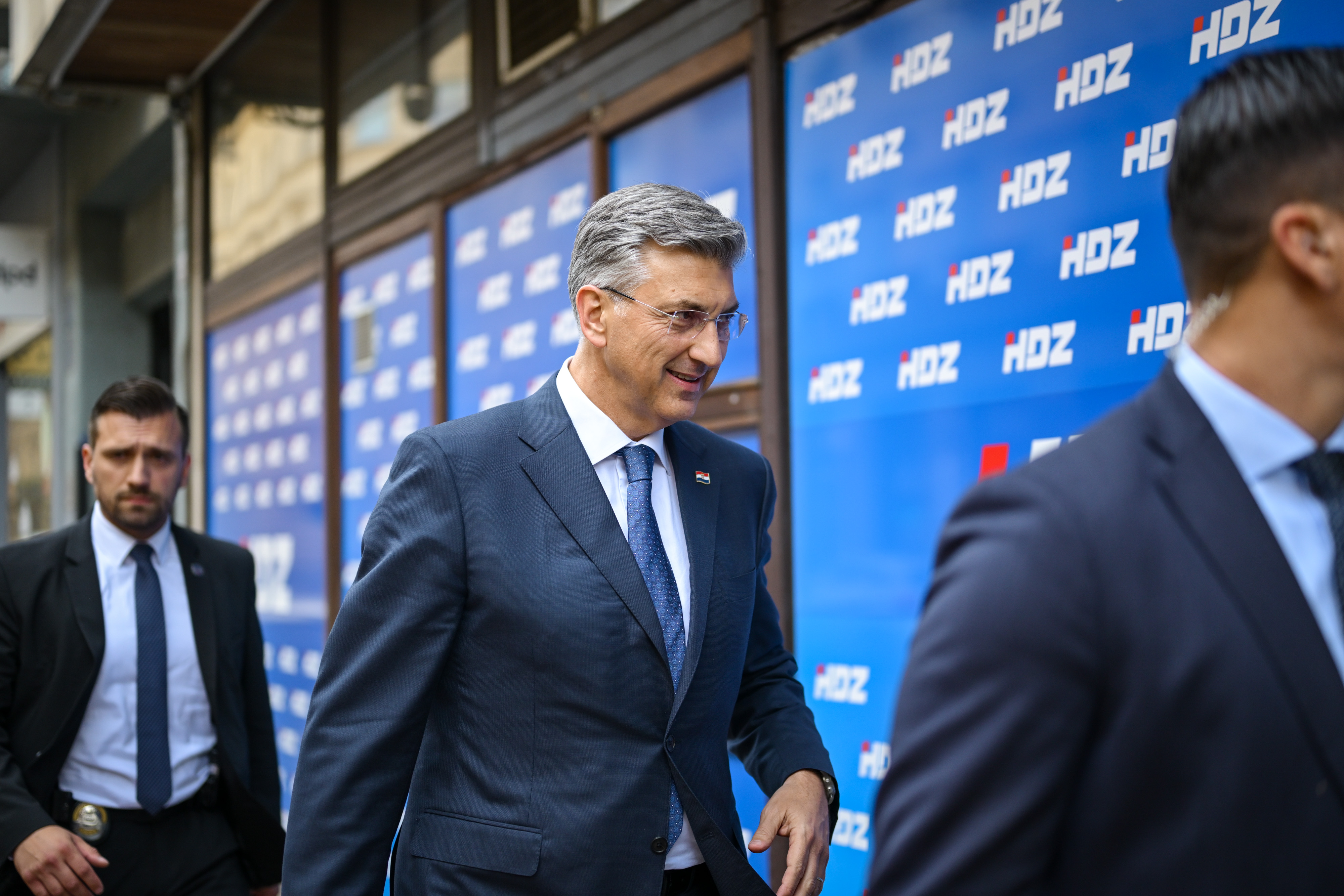 16.06.2026., Zagreb - Dolazak clanova HDZ-a na sjednicu sireg Predsjednistva stranke. Photo: Neva Zganec/PIXSELL