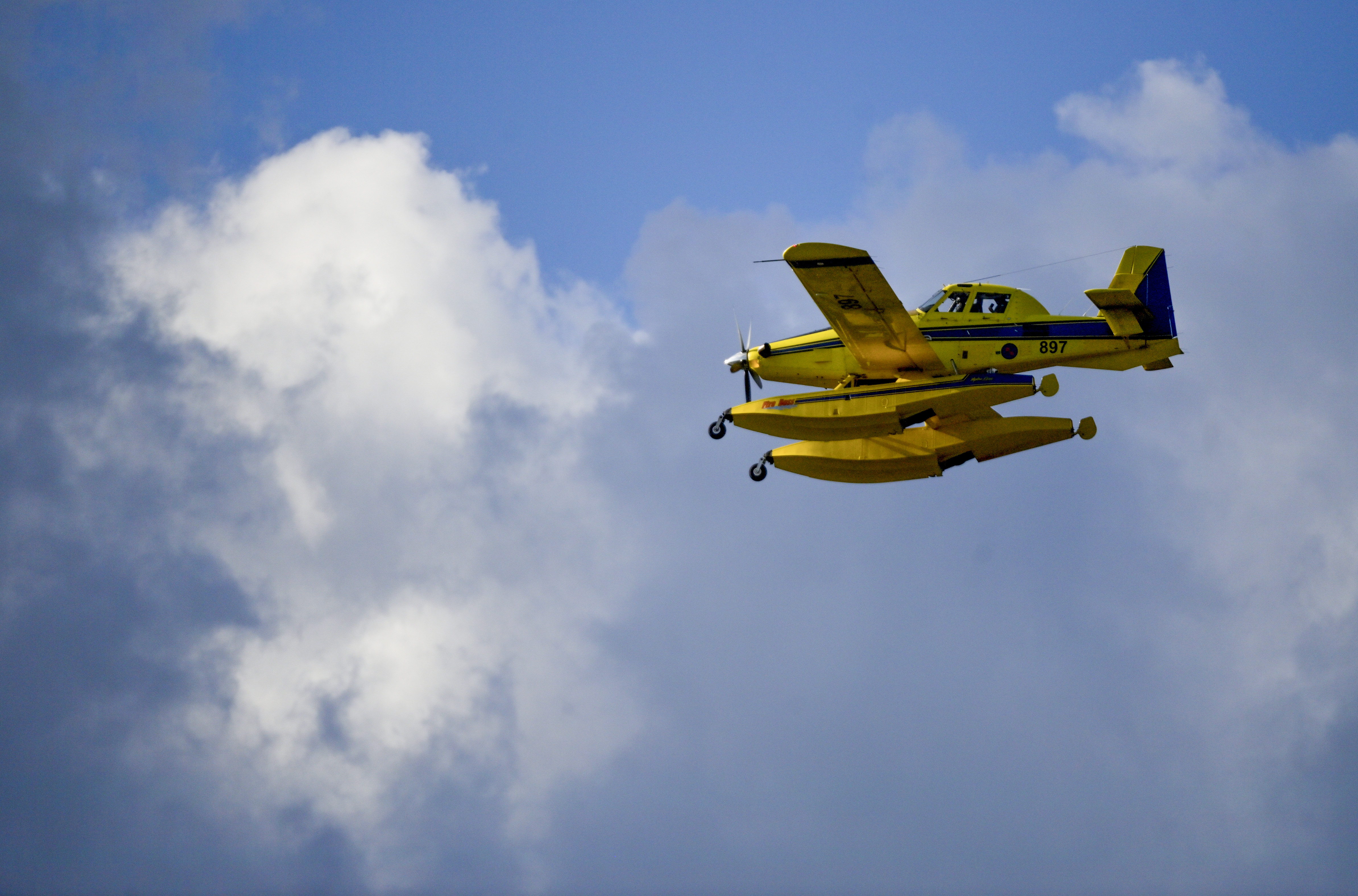 30.07.2025., Zagreb - Generalna proba letackog programa za sutrasnji mimohod. Avion Air Tractor AT-802. Photo: Igor Soban/PIXSELL