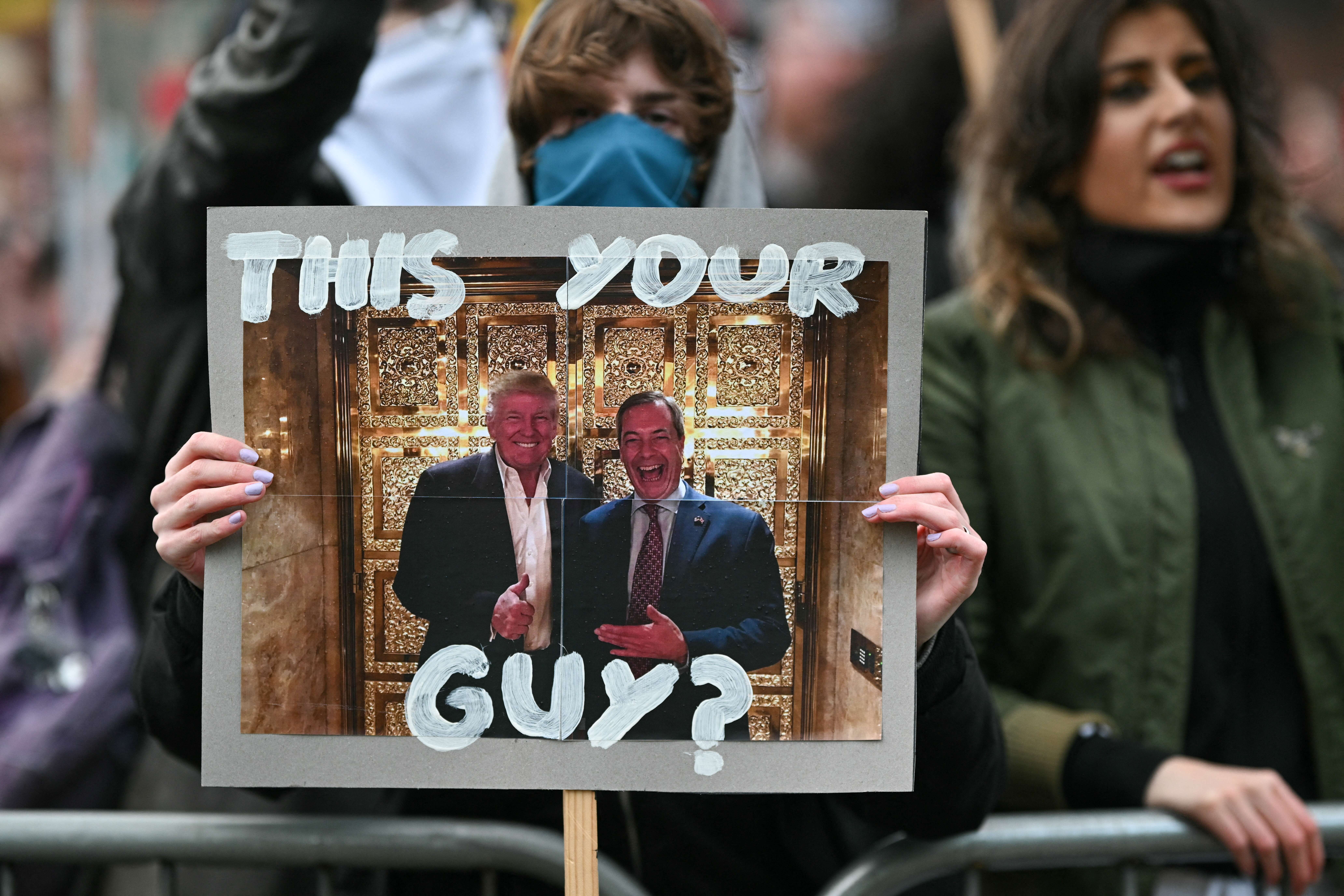 Nigel Farage i Donald Trump