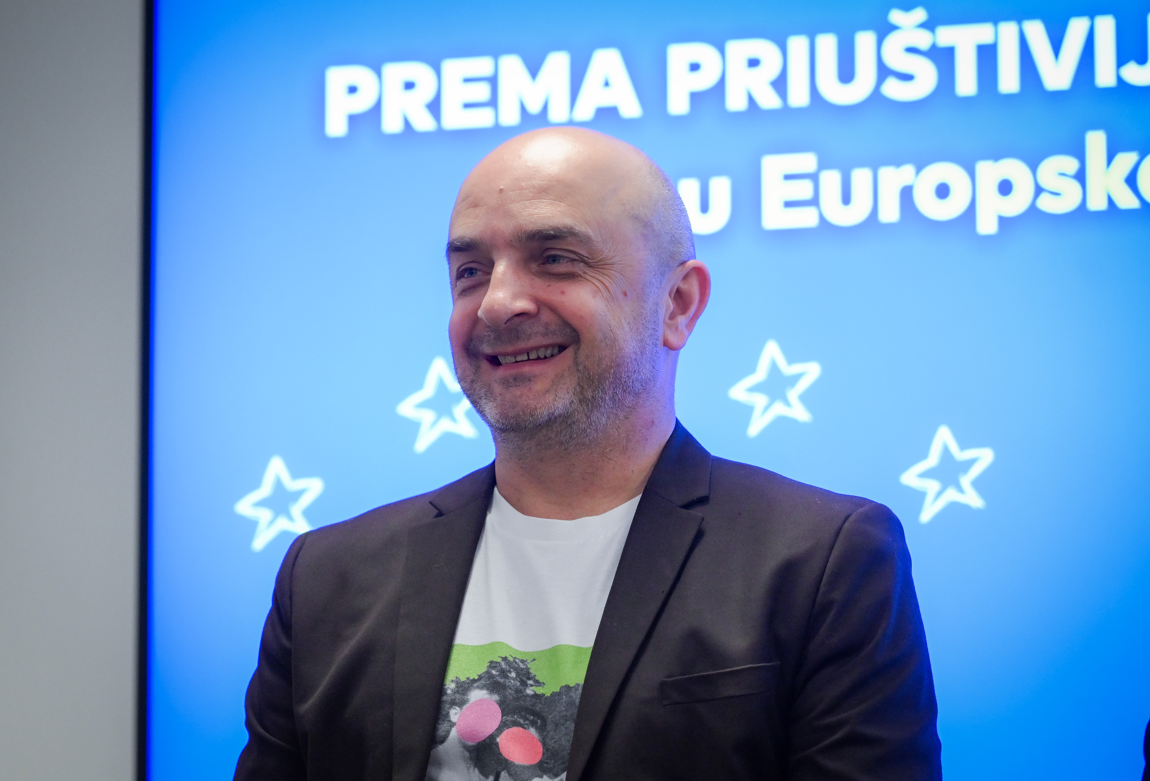 25.04.2025., Zagreb - Konferencija: Prema priustivijem stanovanju u EU i Hrvatskoj.Panel rasprava: Nikolina Brnjac, Gordan Bosanac, Dubravko Ranilovic, Iva Marcetic, Vedrana Likan Photo: Josip Regovic/PIXSELL
