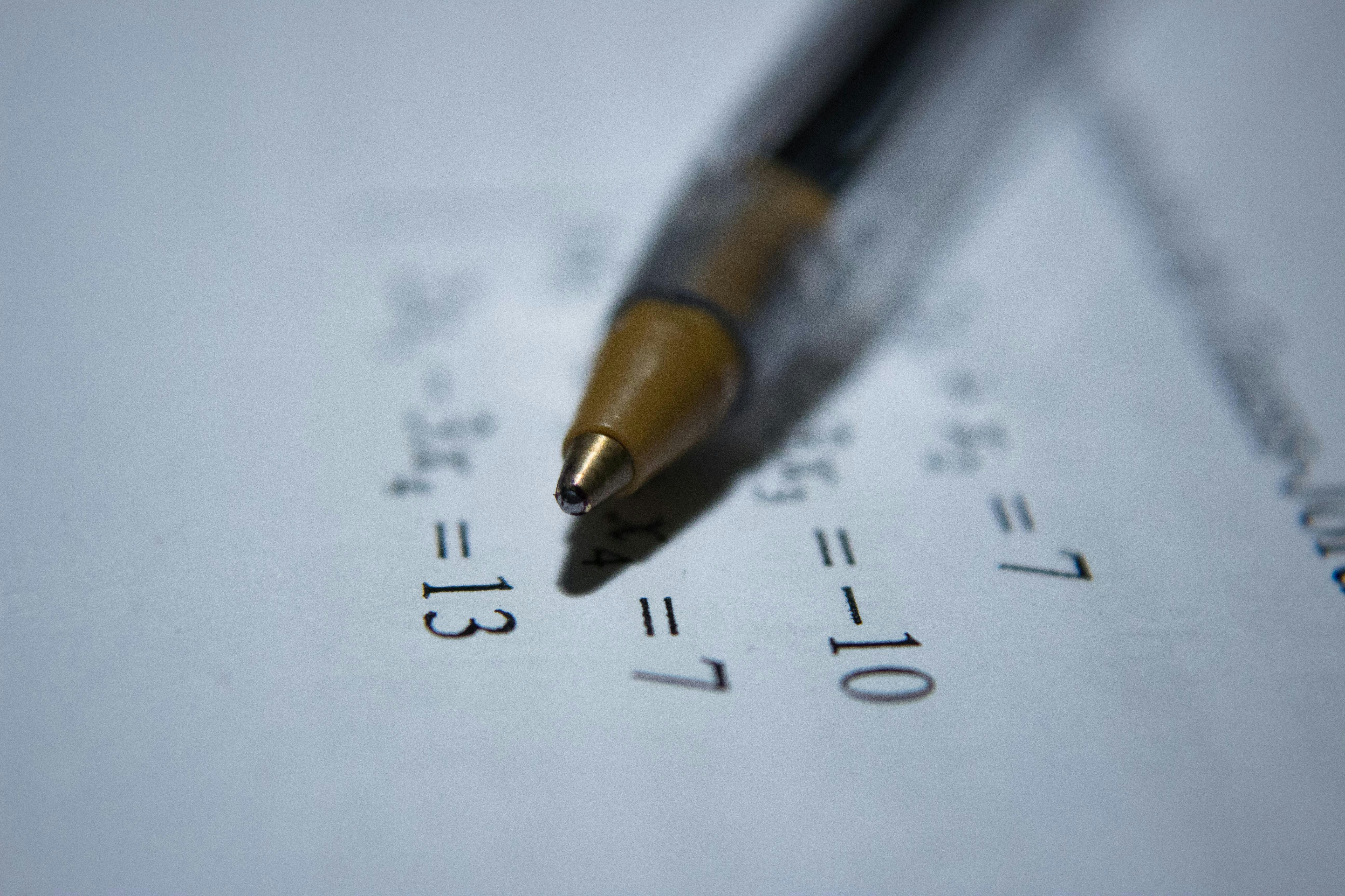 Škola matematika UNSPLASH