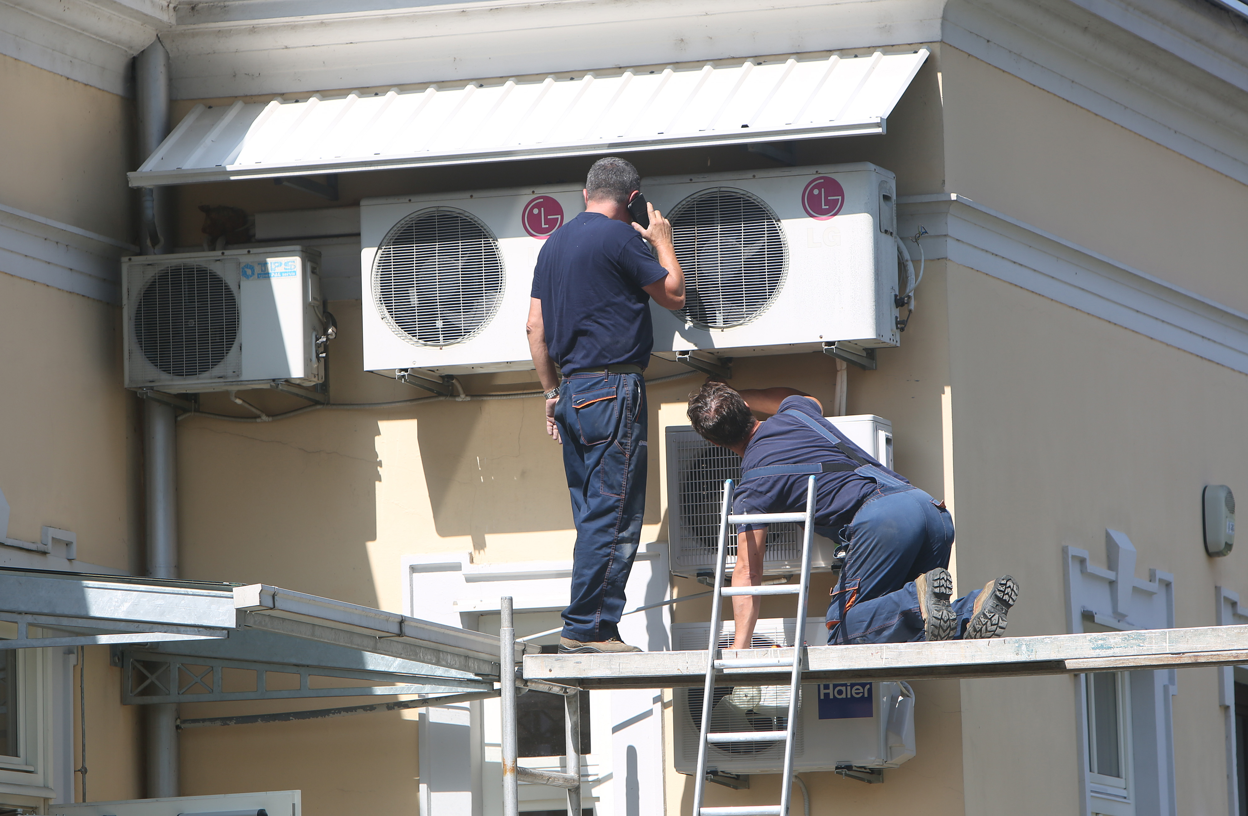 Servis i popravak klima uredjaja. rrPhoto: Kristina Stedul Fabac/PIXSELL