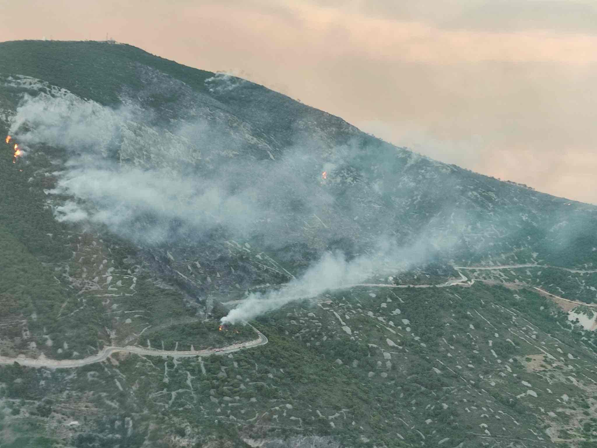 Požar otok Vis