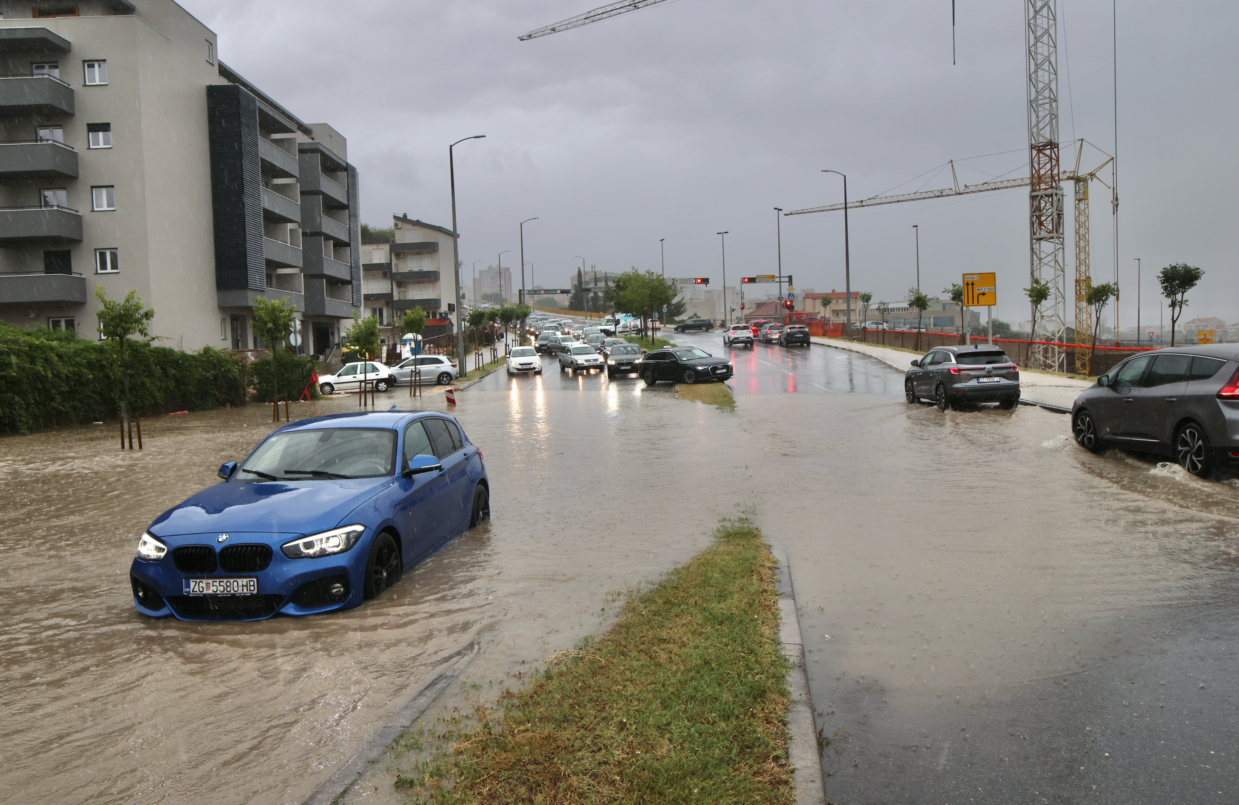Split, nevrijeme, poplava