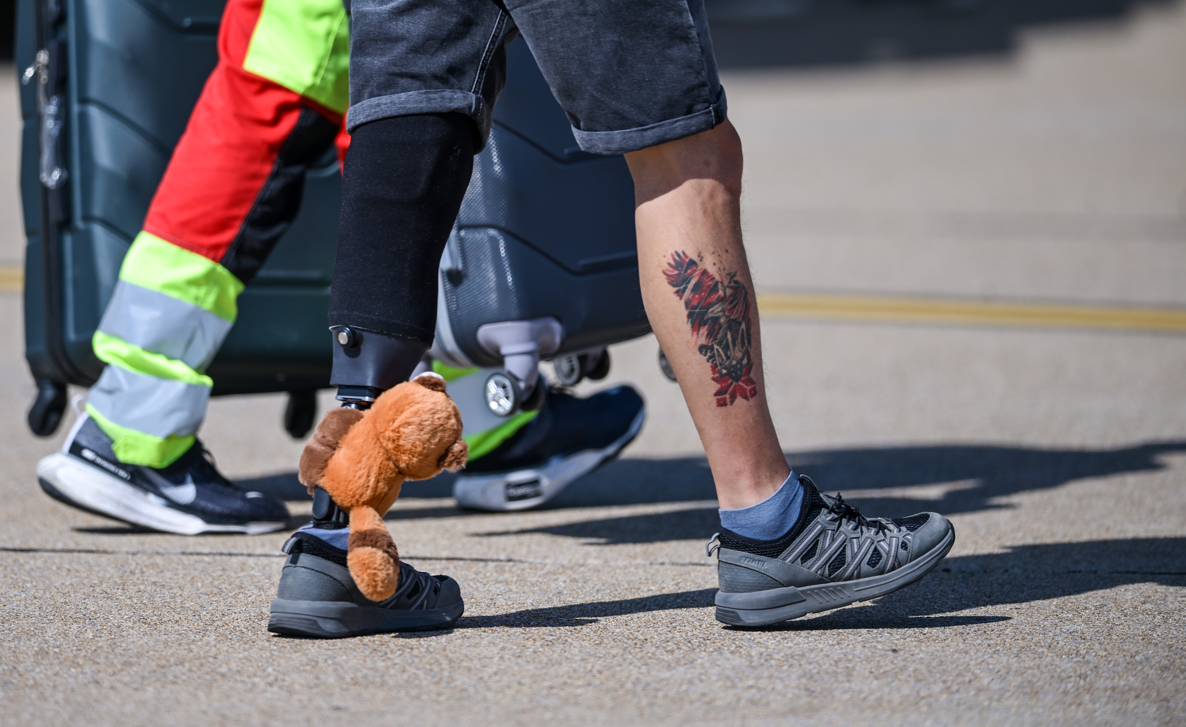 30.06.2026., Velika Gorica -  U  Hrvatsku je na liječenje i rehabilitaciju stigla sesta skupina ranjenika iz Ukrajine