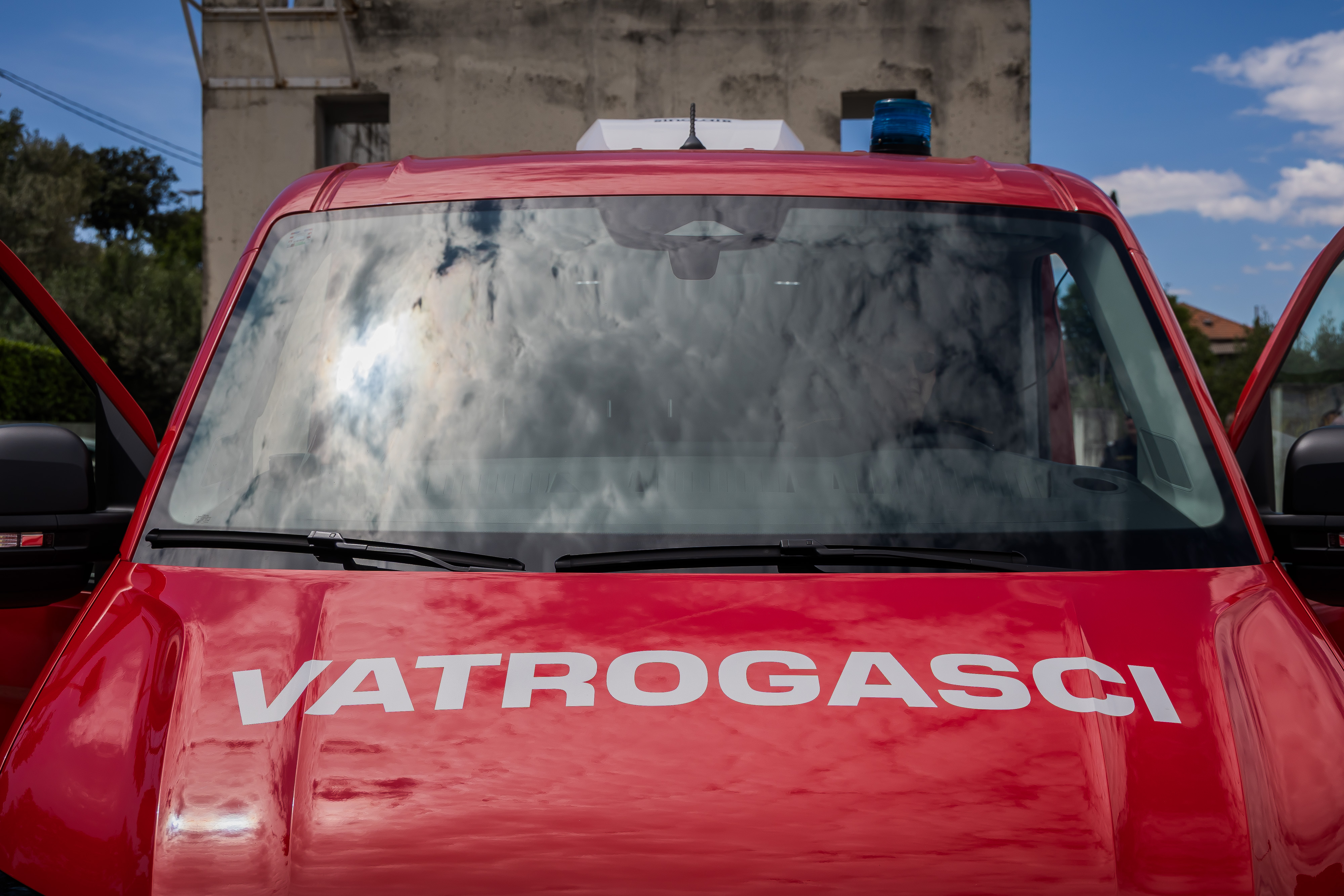 18.05.2026., Split - Primopredaja 10 Dronova i 1 Vatrogasnog vozila. Photo: Zvonimir Barisin/PIXSELL