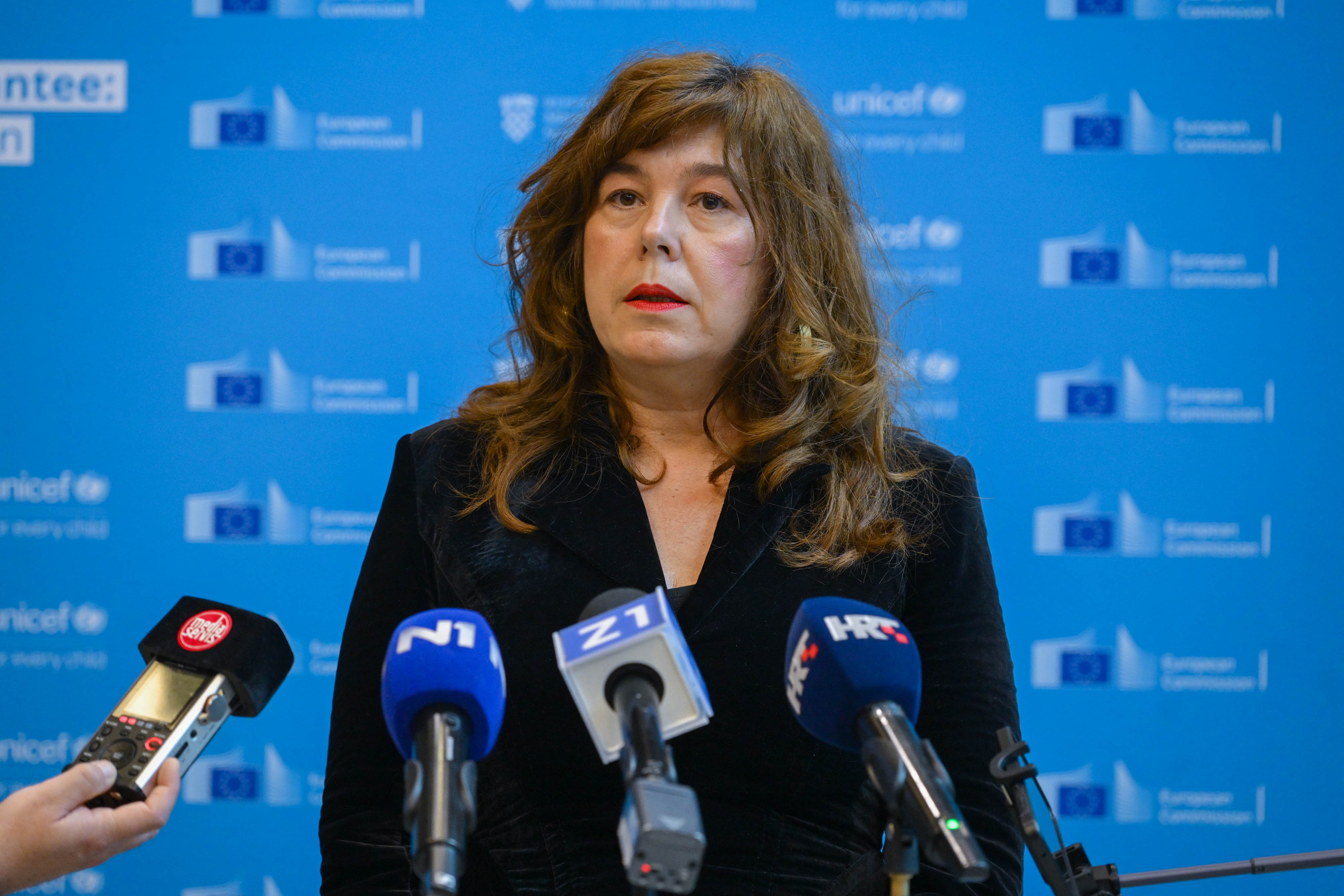 Konferencija visoke razine o Europskom jamstvu za djecu u organizaciji Ureda UNICEF-a za Hrvatsku, Europske komisije i Ministarstva rada, mirovinskoga sustava, obitelji i socijalne politike. Photo: Neva Zganec/PIXSELL