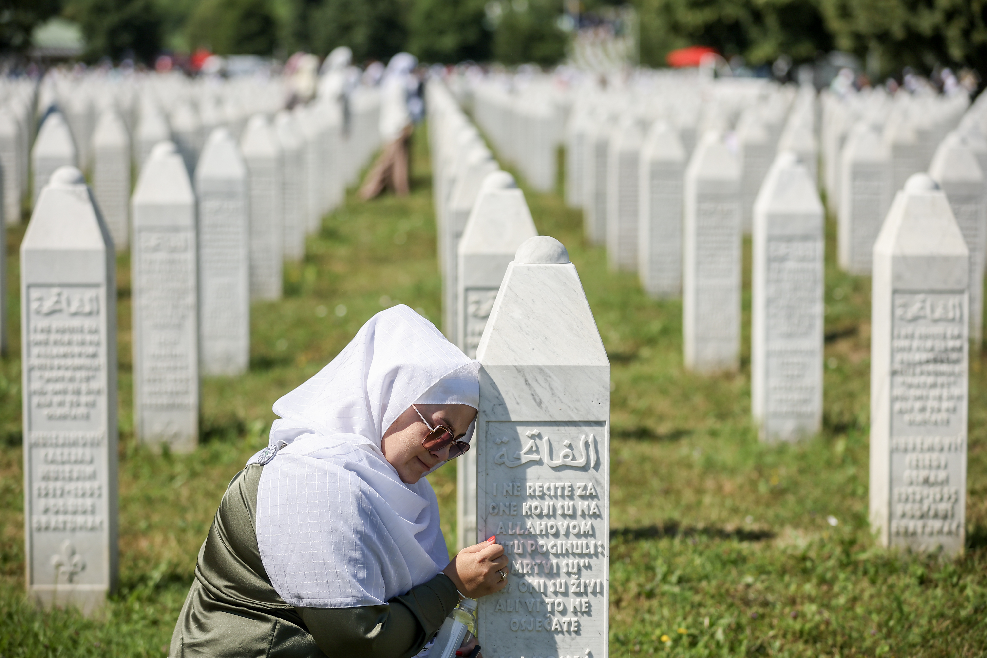 11.07.2026., Potocari, Bosna i Hercegovina - Obiljezvanje 31. godisnjice genocida u Srebrenici u Memorijalnom centru. Photo: Armin Durgut/PIXSELL