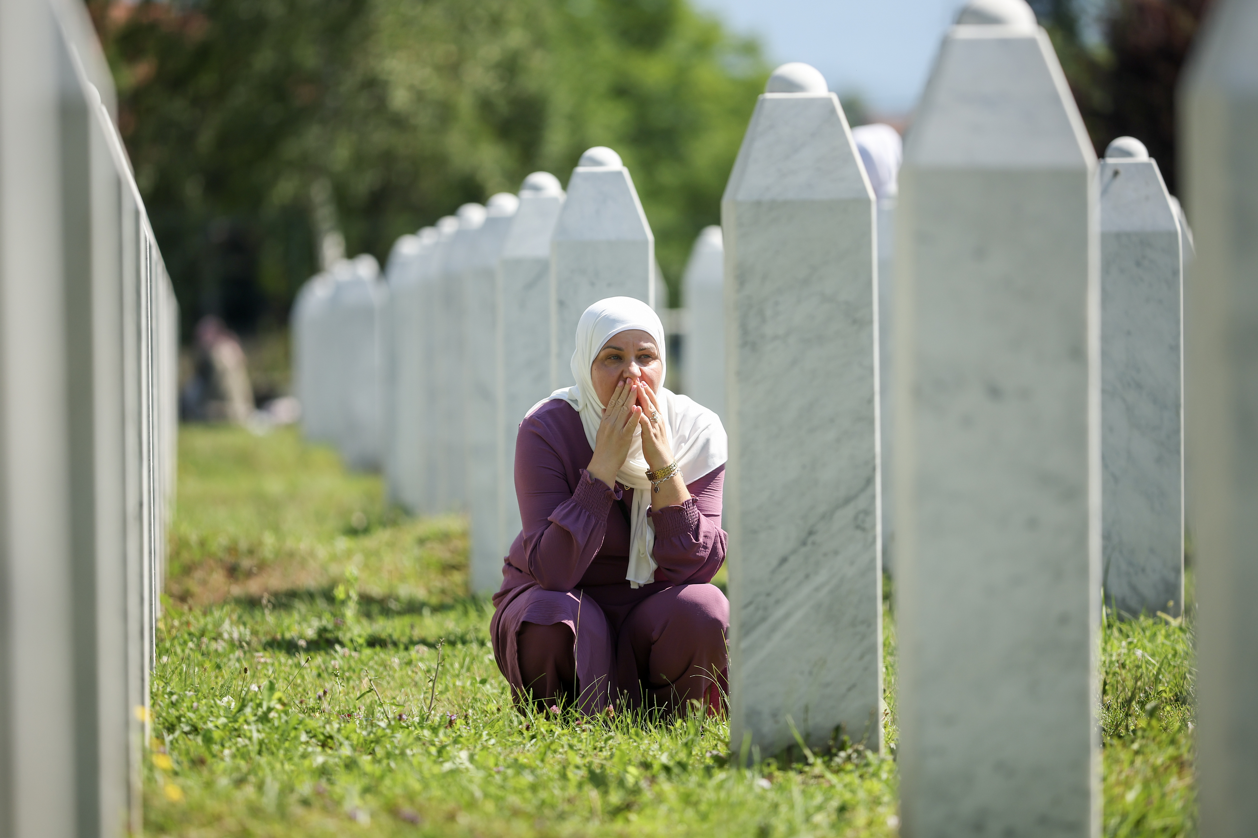 11.07.2026., Potocari, Bosna i Hercegovina - Obiljezvanje 31. godisnjice genocida u Srebrenici u Memorijalnom centru. Photo: Armin Durgut/PIXSELL