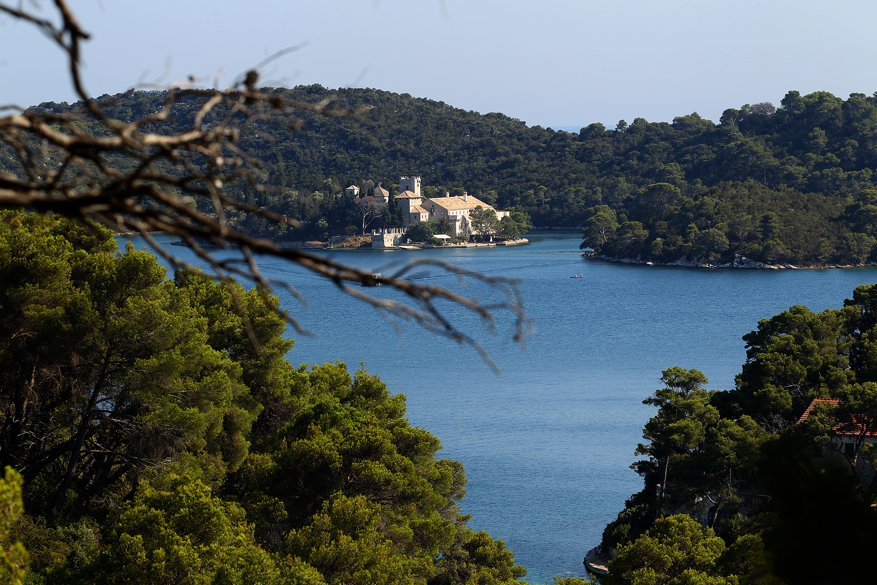 18.07.2013., otok Mljet - Samostan na Jezerima.Photo: Boris Scitar/VL/PIXSELL
