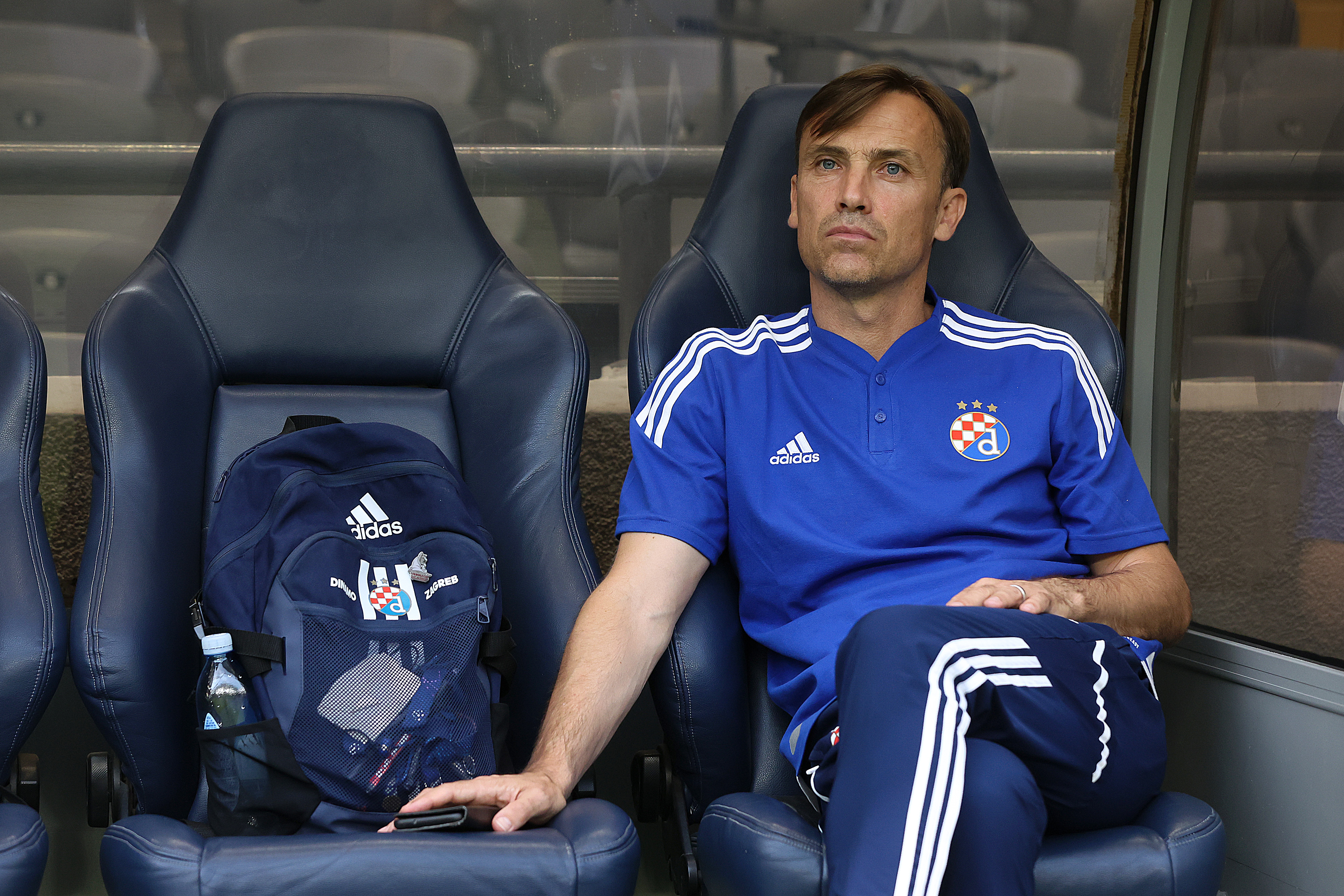 Sluzbeni trening GNK Dinamo dan uoci uzvratne utakmice 2. pretkola UEFA Lige prvaka. Dario Simic Photo: Goran Stanzl/PIXSELL