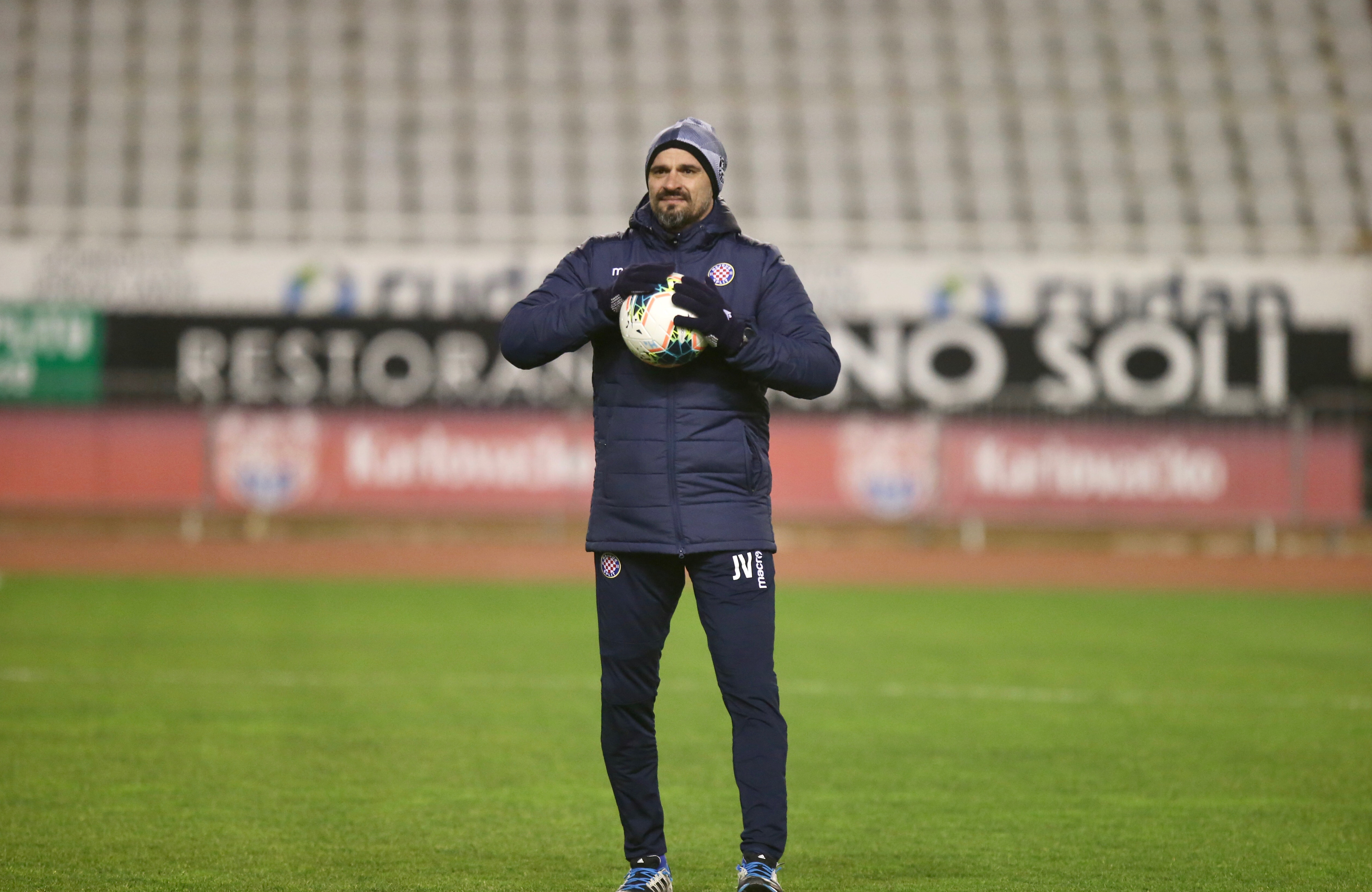 05.01.2020., Split - Igraci Hajduka odradili trening pod vodstvom Igora Tudora na pocetku zimskih priprema