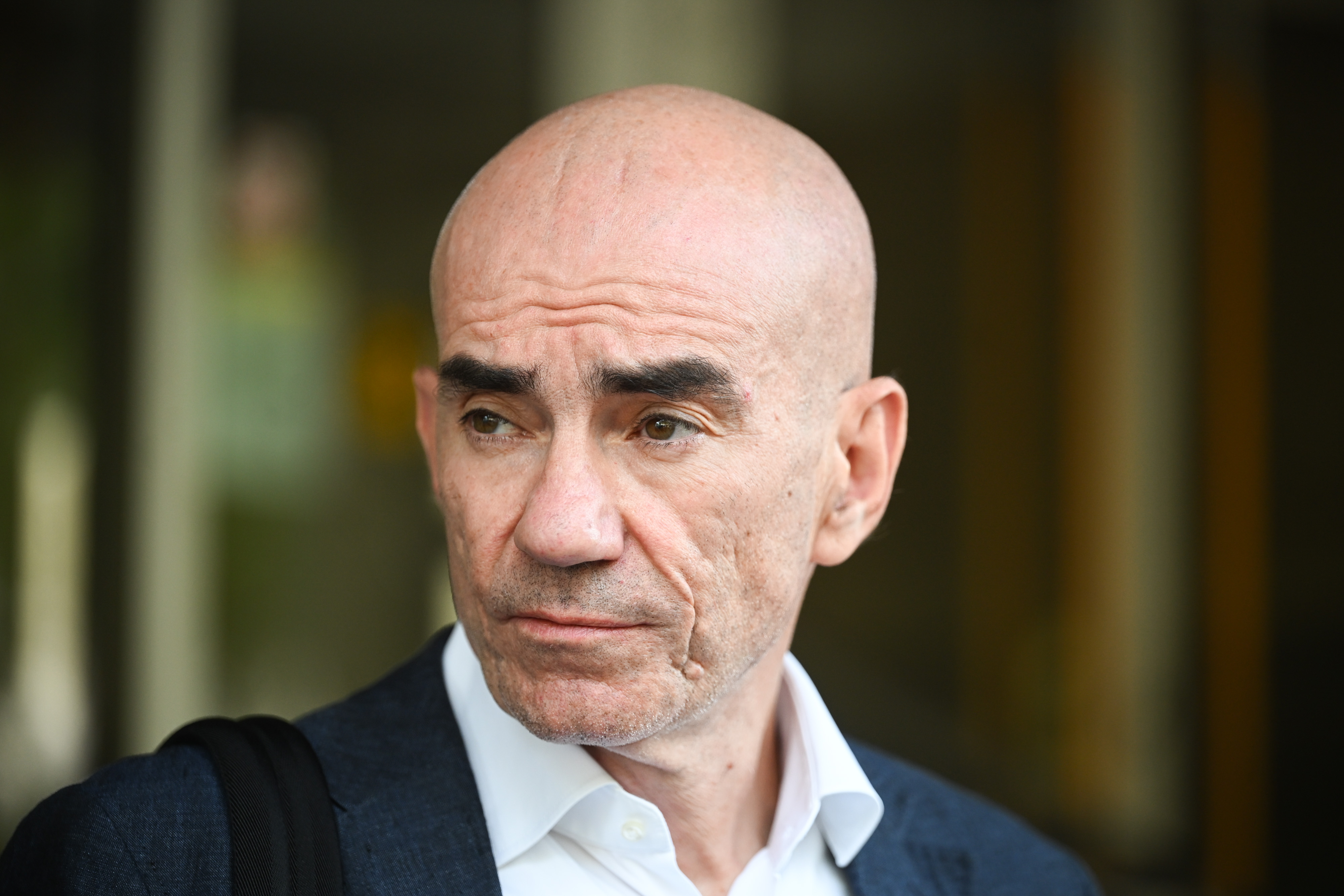 14.07.2026., Zagreb - Odvjetnik Ljubo Pavasovic Viskovic daje izjavu medijima nakon ispitivanja Nede Livljanic u USKOK-u