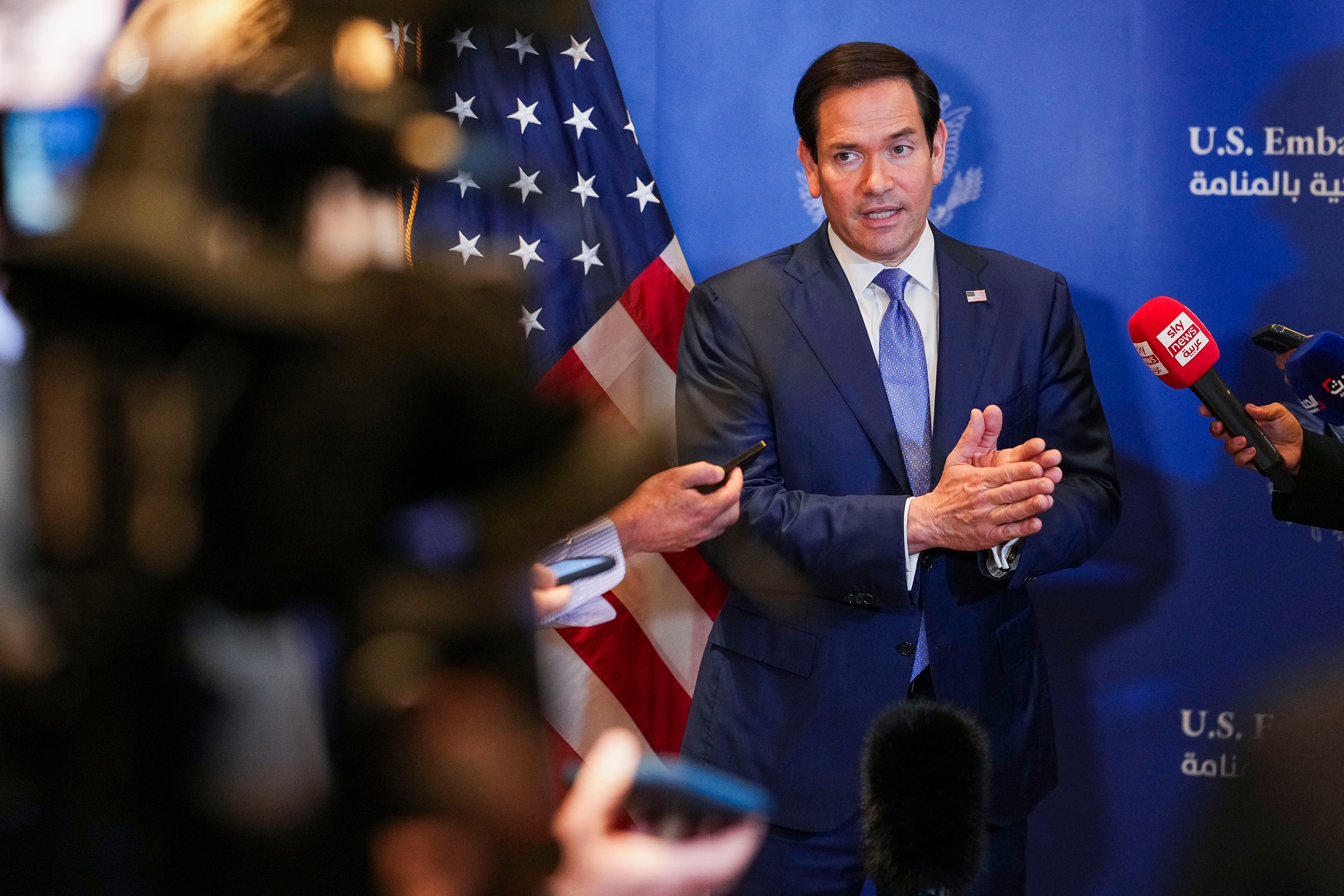 U.S. Secretary of State Marco Rubio. (Eric Lee/Pool Photo via AP)