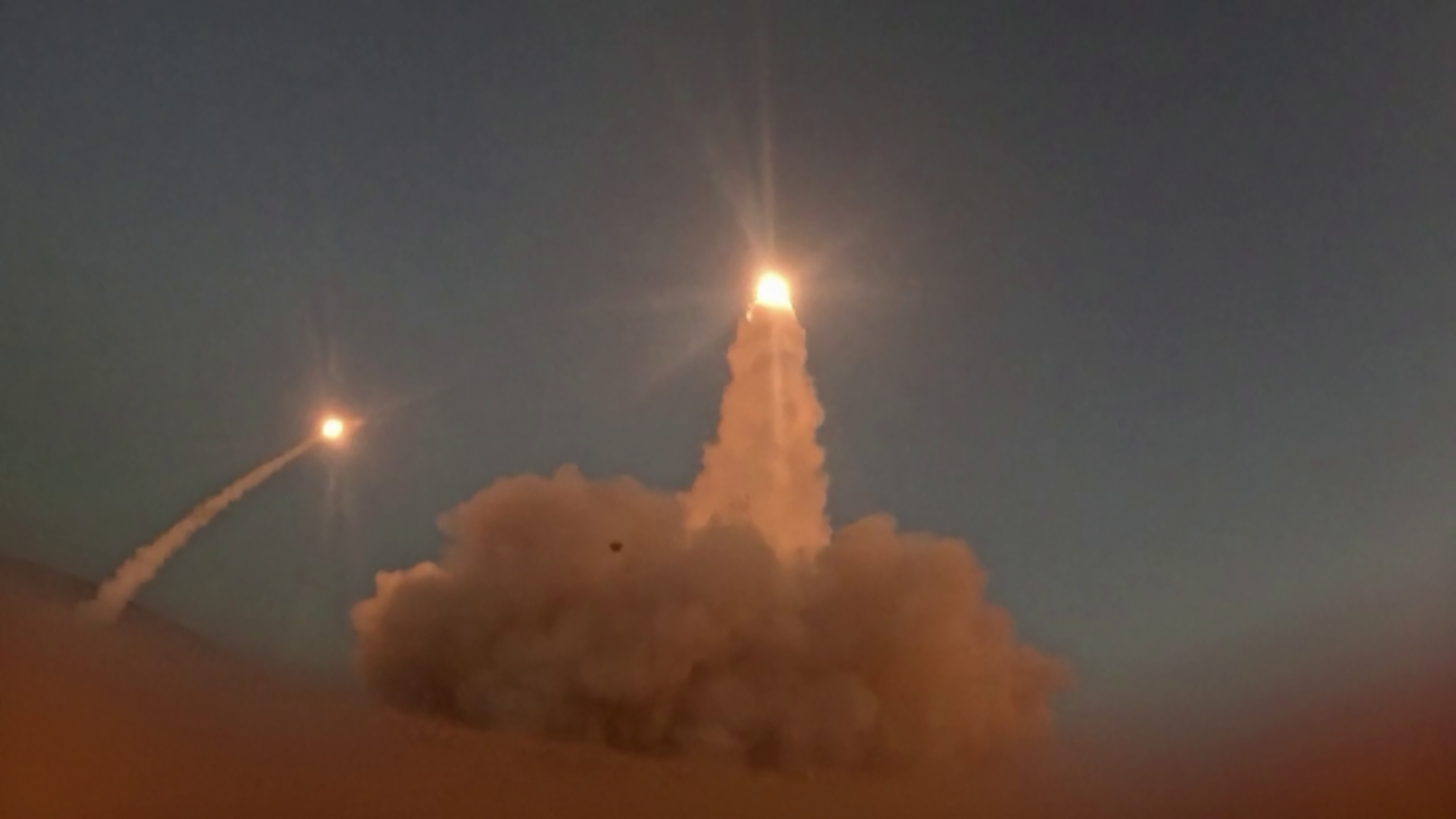 ootage released by Iran's Revolutionary Guards (IRGC)'s Sepah News. (Photo by SEPAHNEWS.COM / AFP)