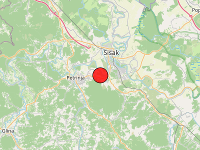 Potres kod Siska