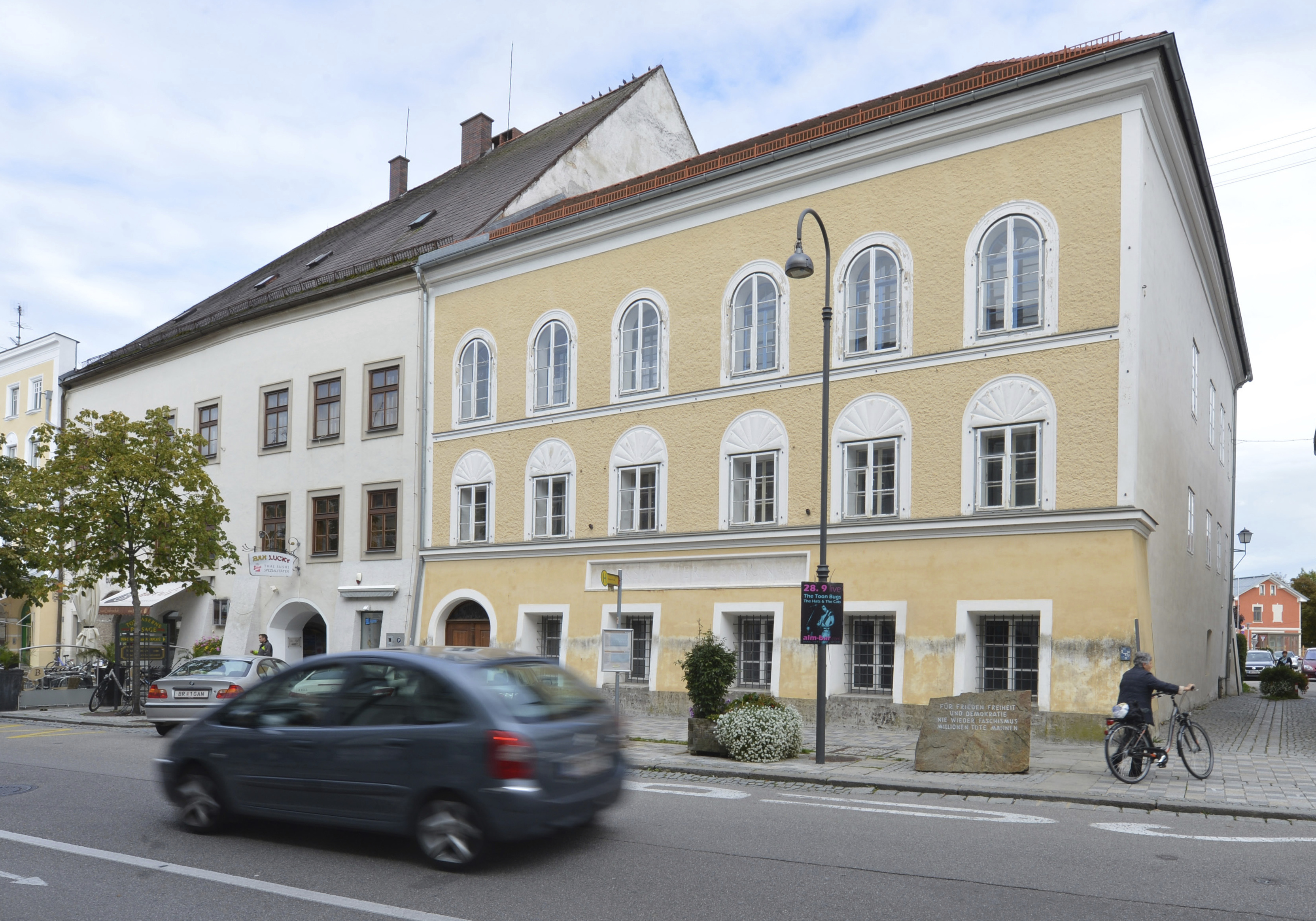 Adolf Hitler's birth house. (AP Photo / Kerstin Joensson)