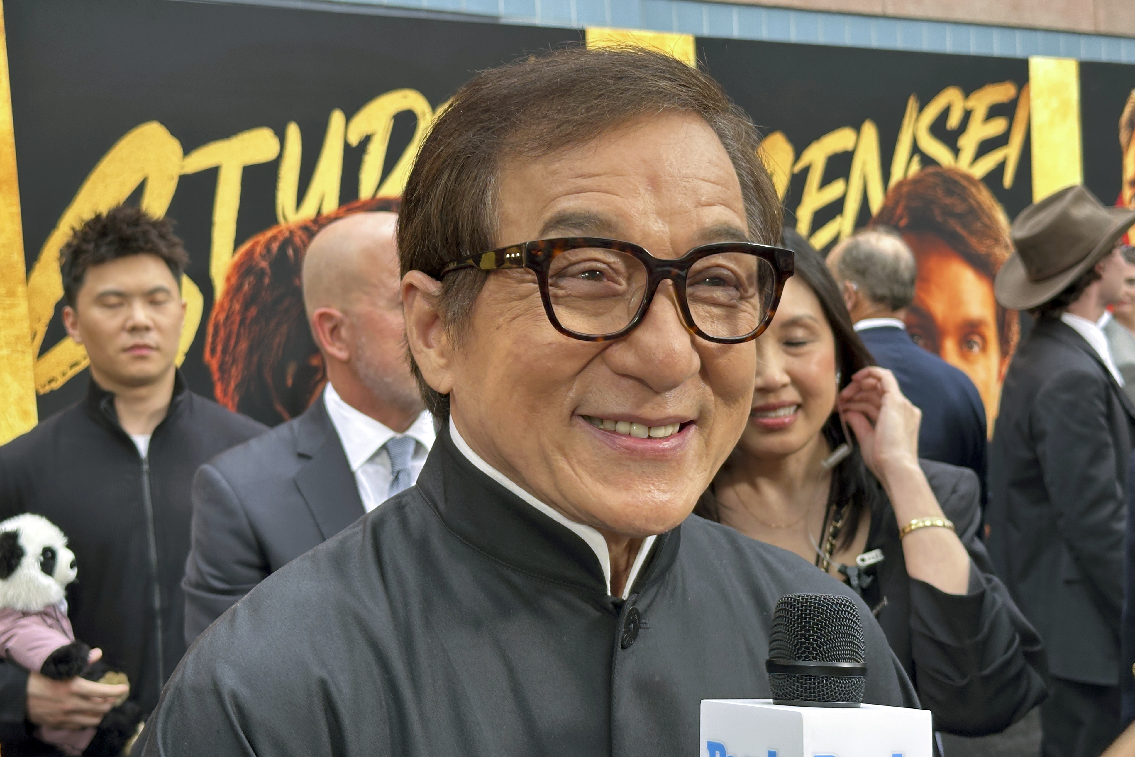 Jackie Chan. (AP Photo/Ted Shaffrey)