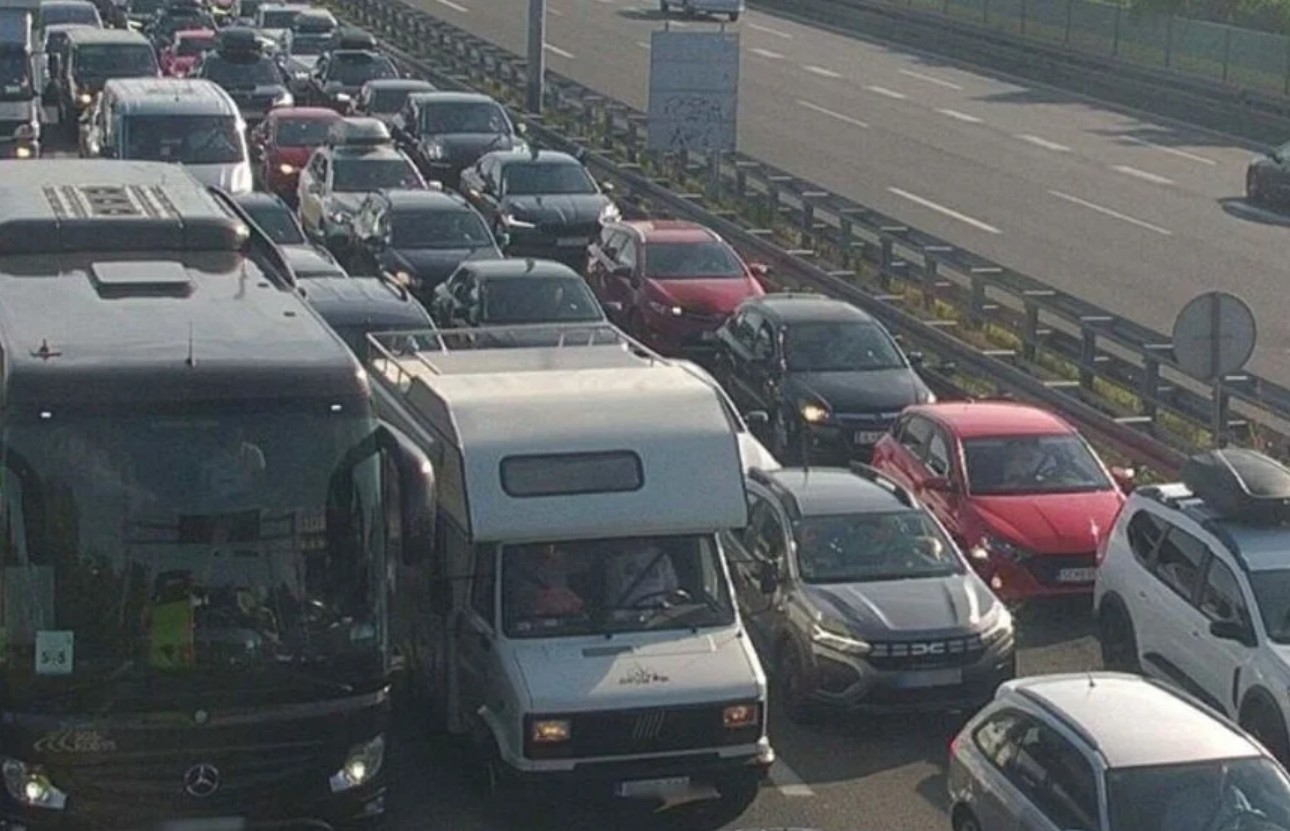 gužva, autocesta