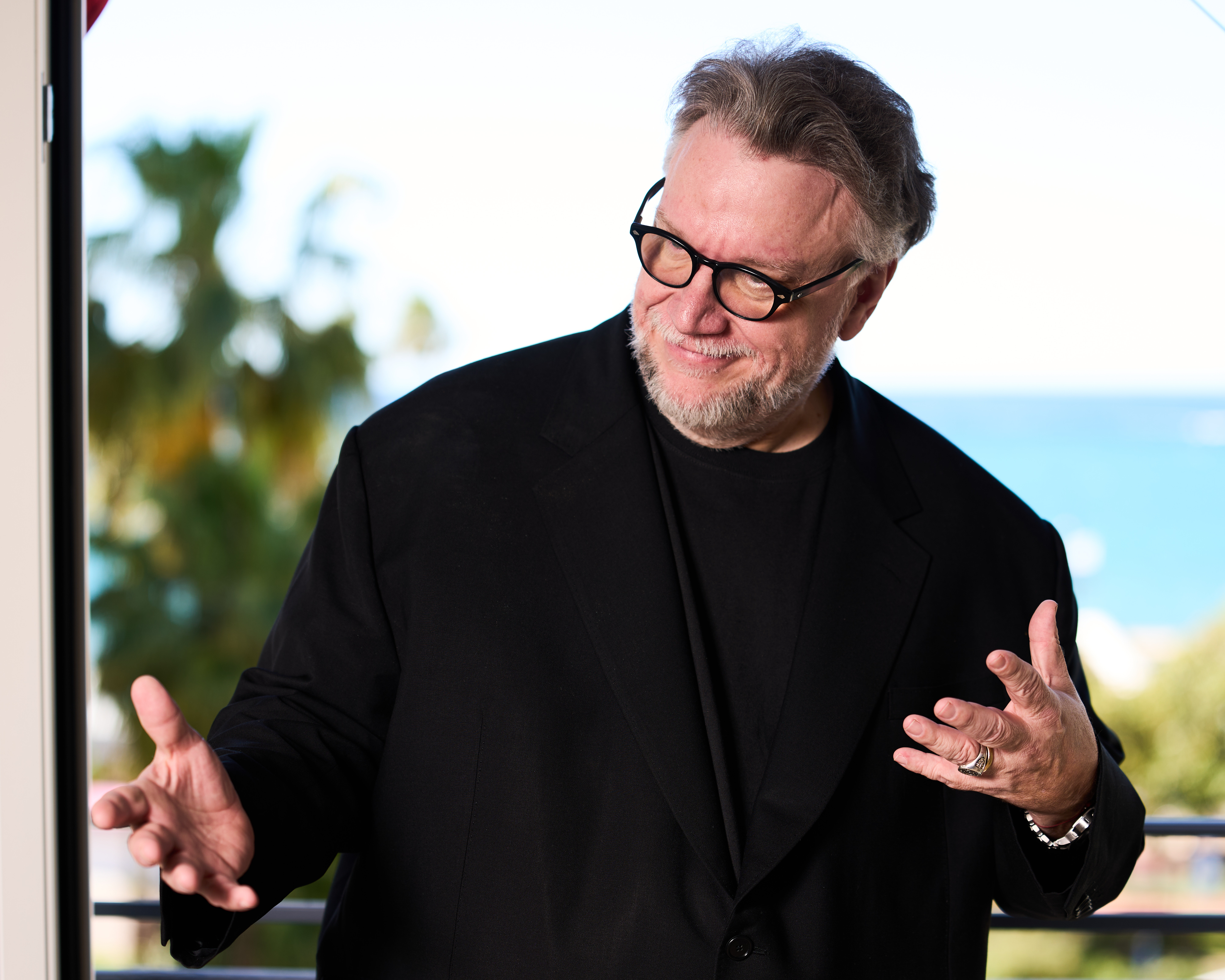 Director Guillermo del Toro. (Photo by Scott A Garfitt/Invision/AP)