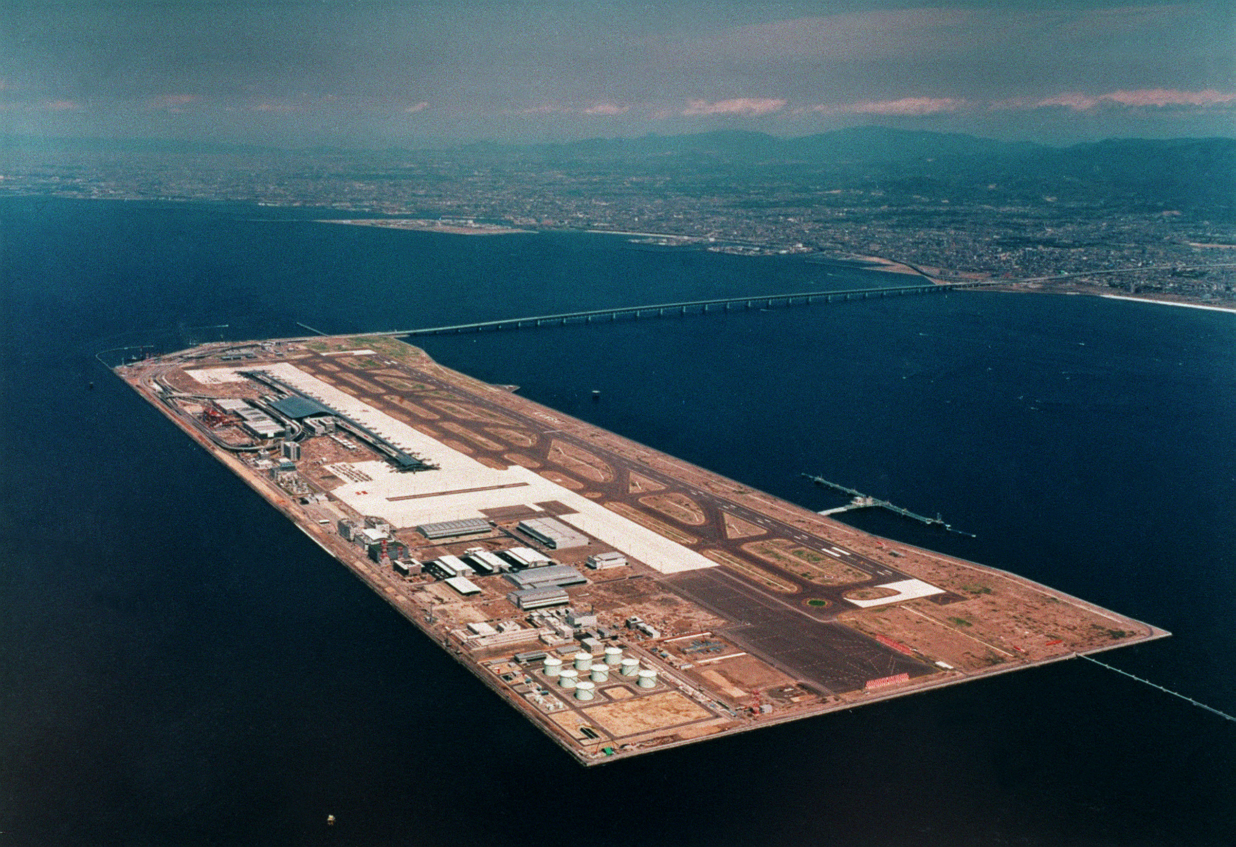 Japan's Kansai international airport. (Photo by AFP)