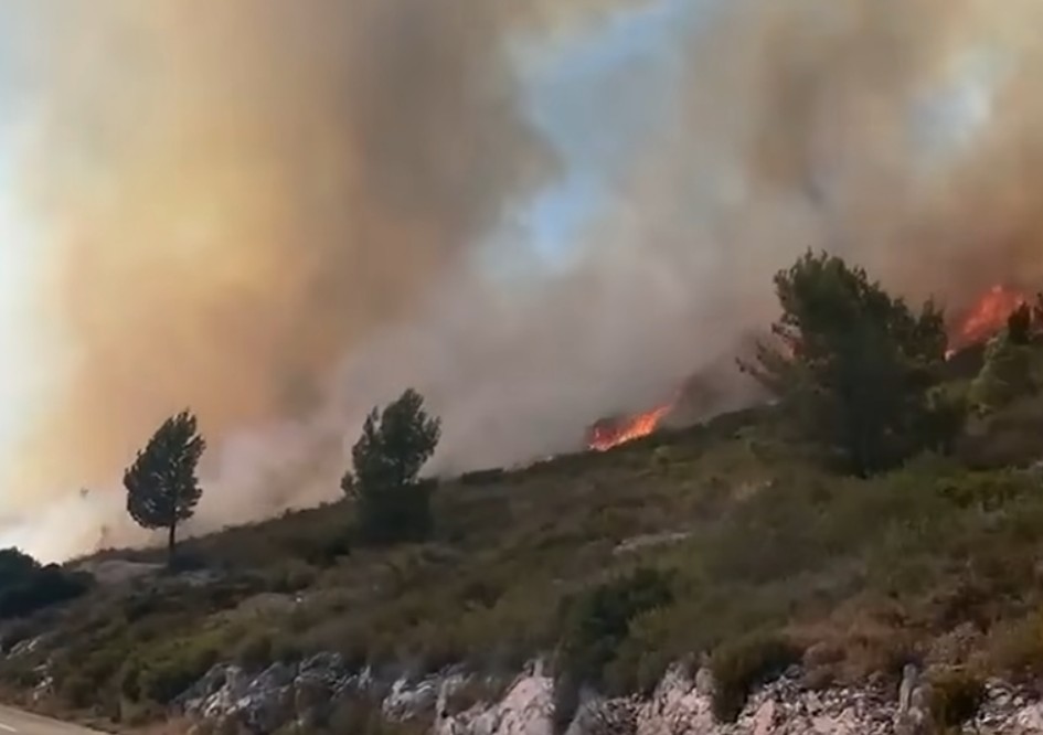 požar, Hvar