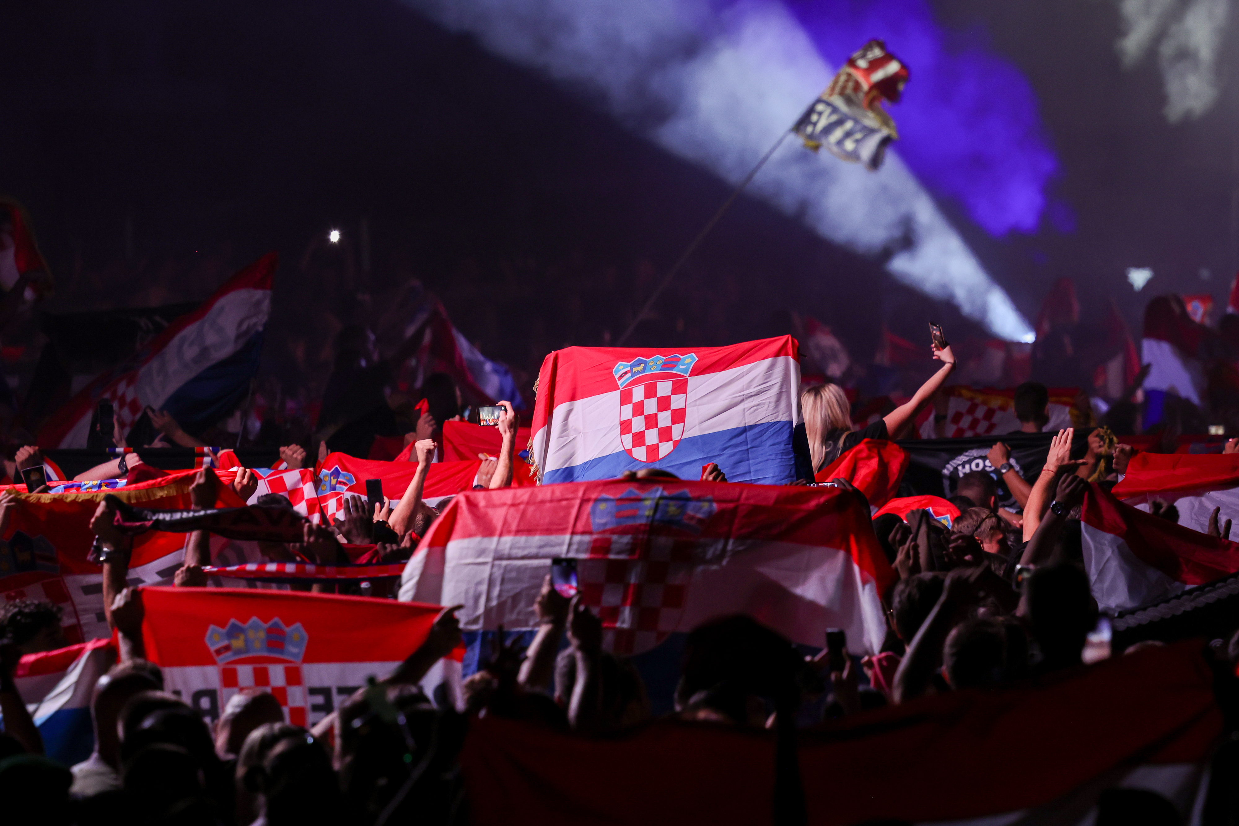 04.07.2026., Zapresic - Koncert Marka Perkovica Thompsona. Photo: Zeljko Lukunic/PIXSELL