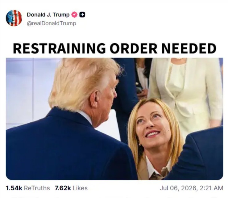 Trump i Meloni